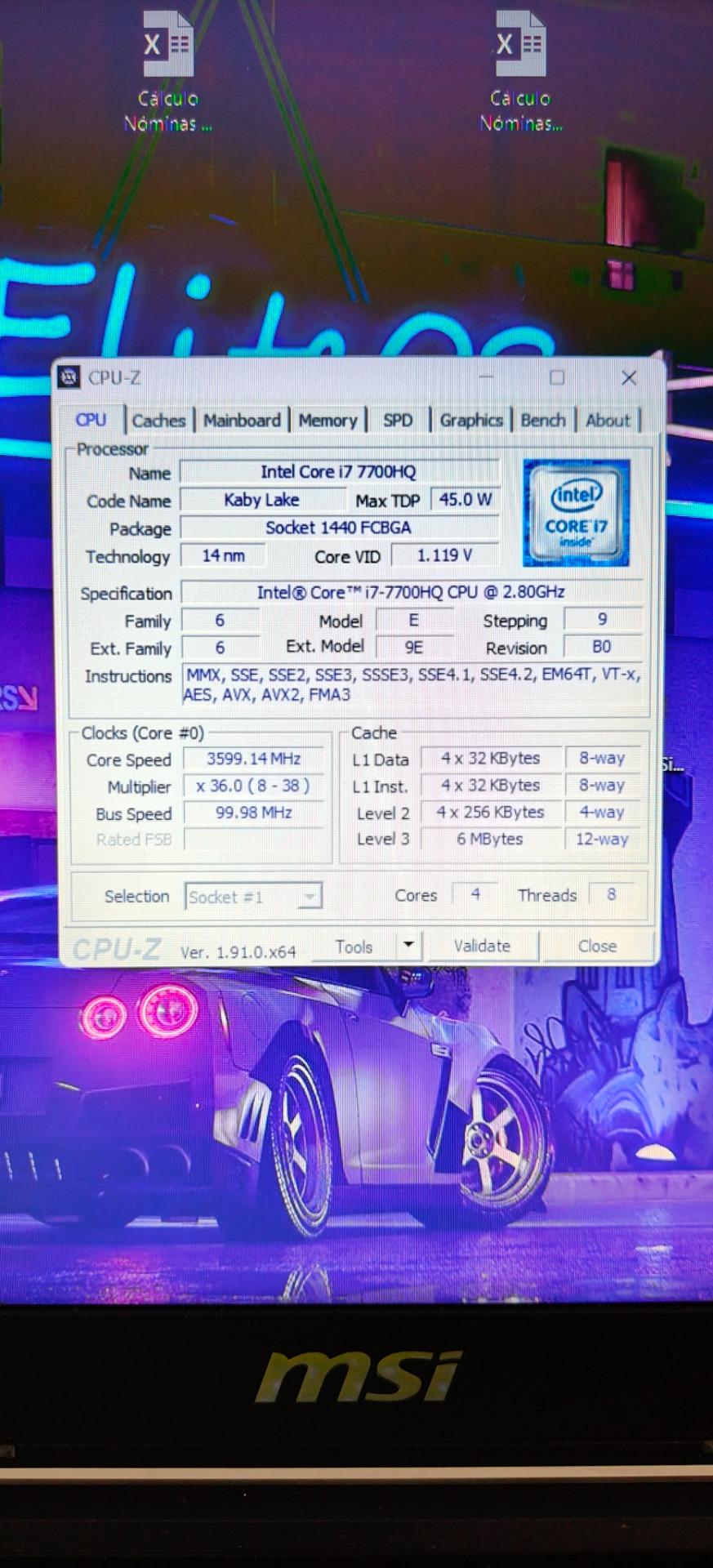 Foto 2 de Portátil GAMING MSI 