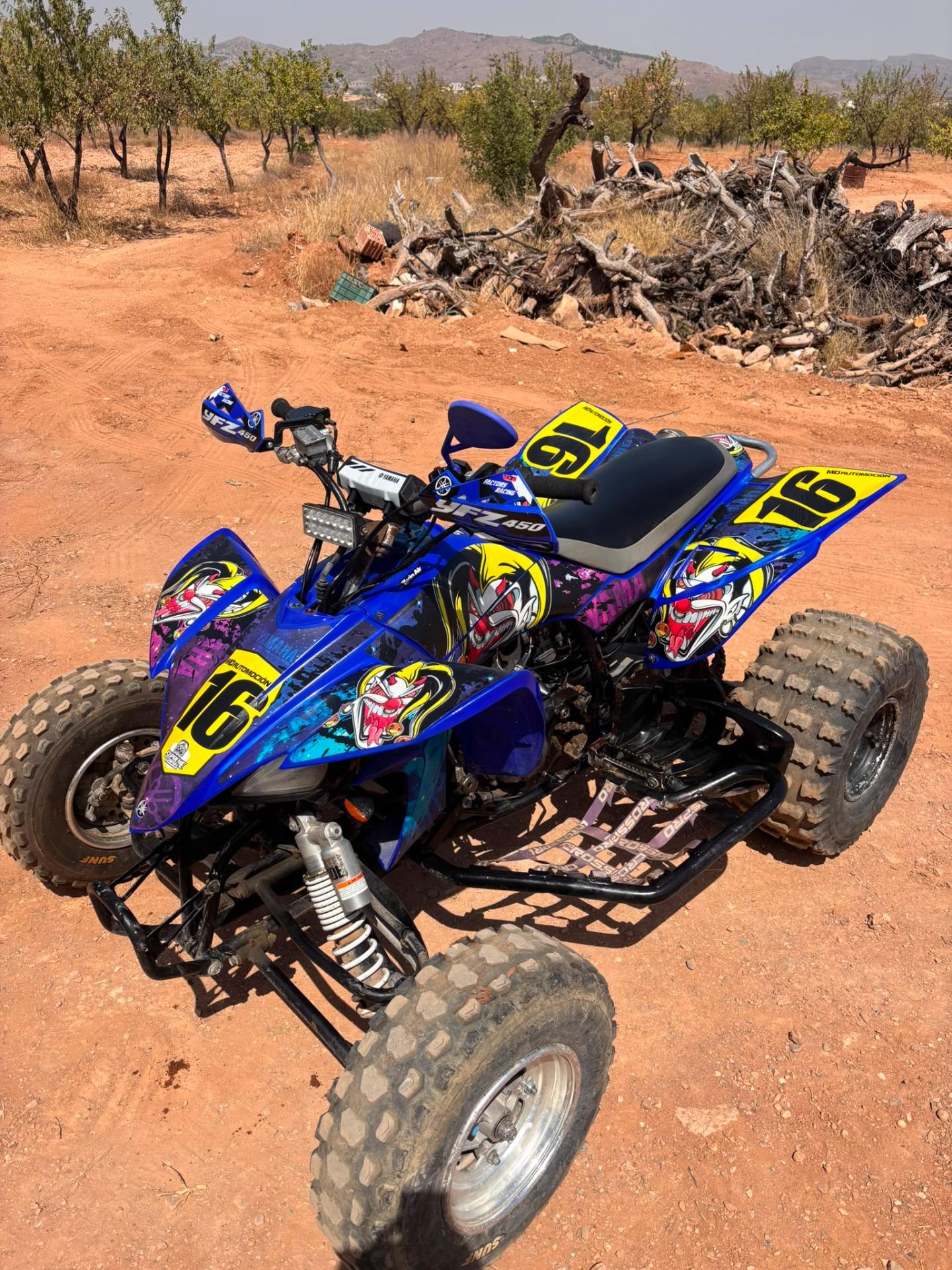 Foto 2 de Yamaha yfz 450 