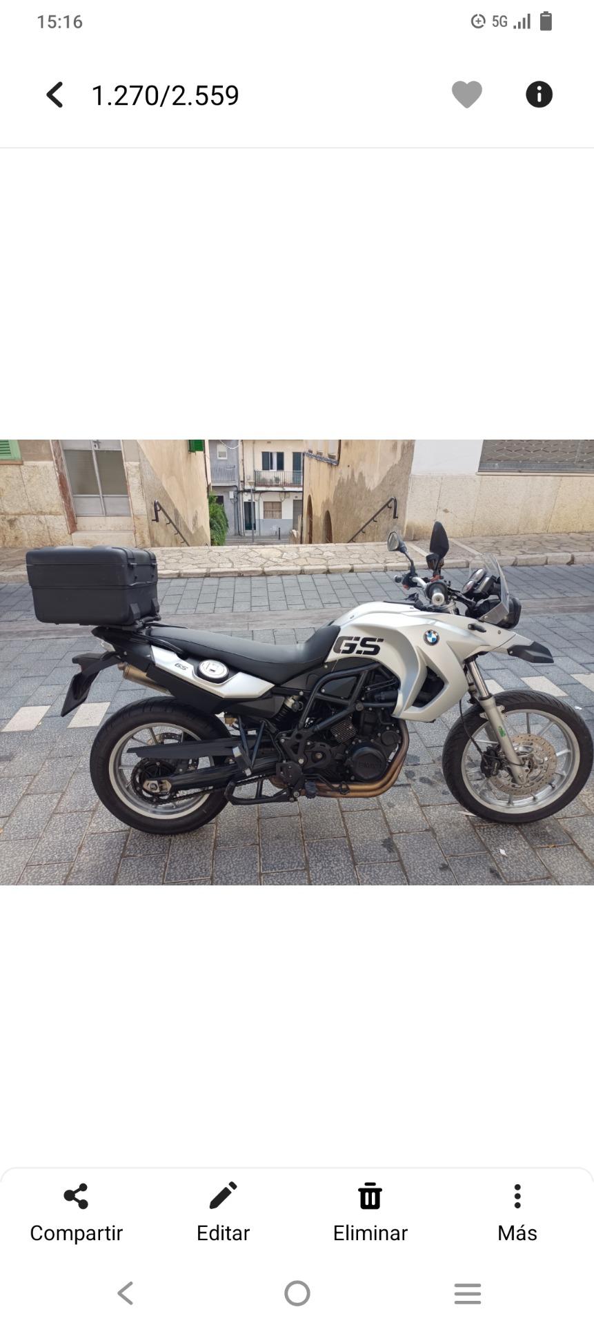Foto de Bmw gs 800cc