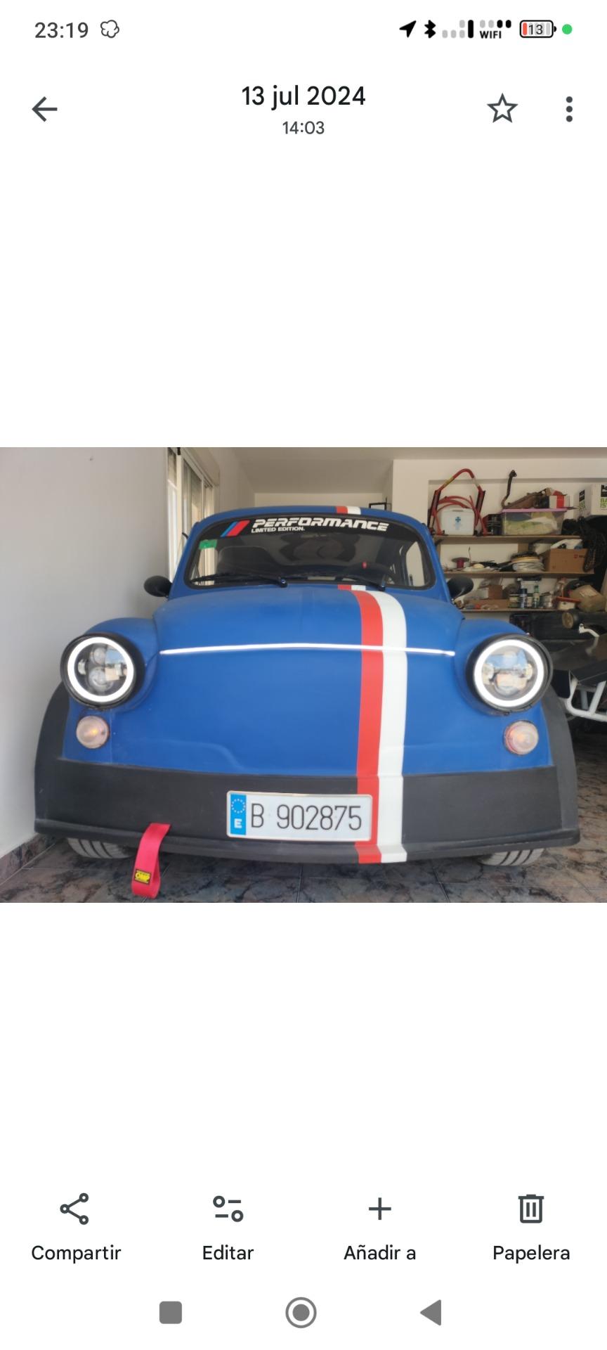 Foto 4 de Seat 600 E modificado y homologado 