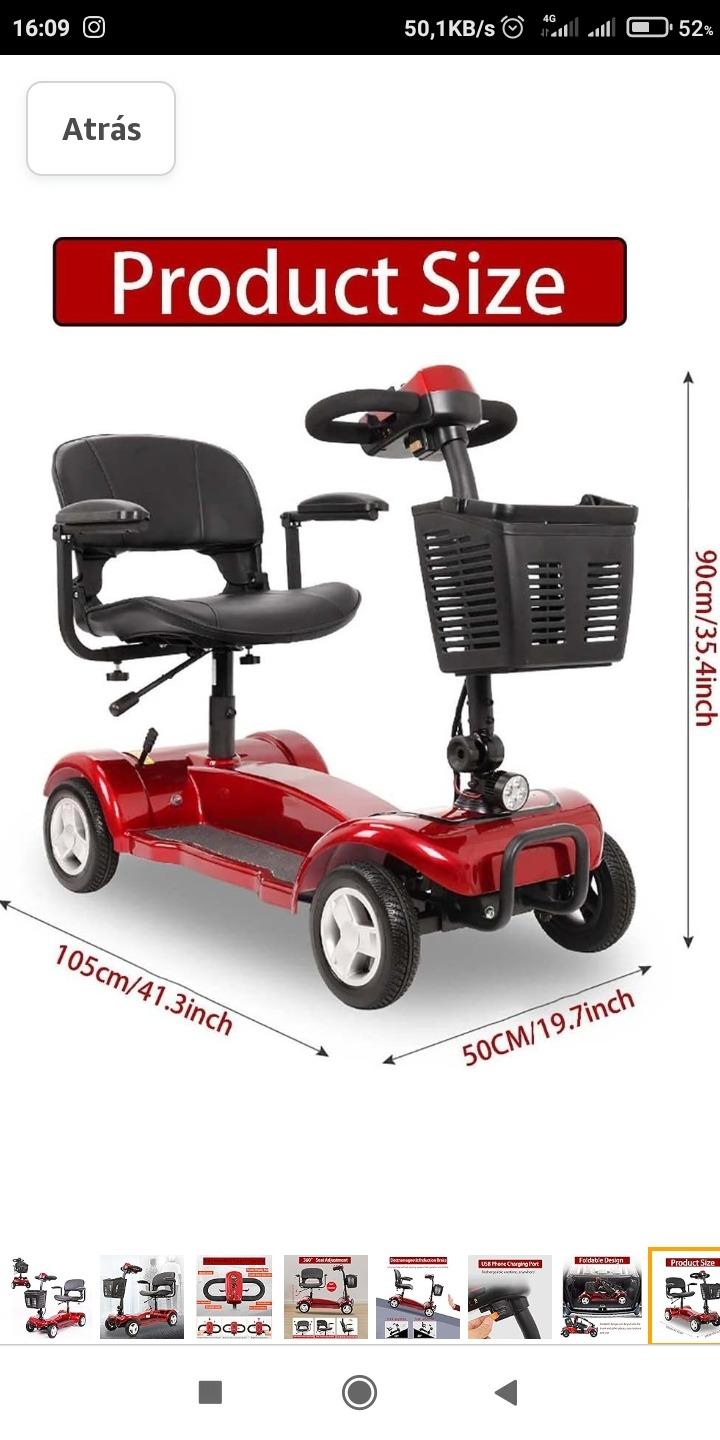 Foto 3 de Cuadriciclo eléctrico plegable 