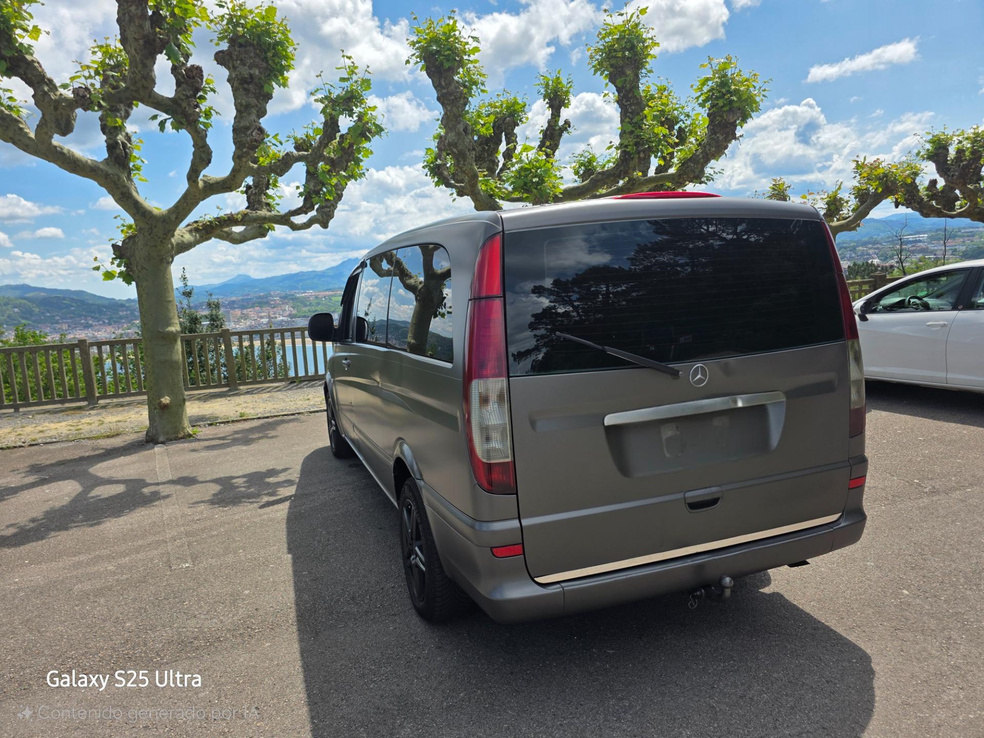 Foto 7 de cambio mercedes vito 3v6 automática 204cv diésel 9.plazas camperizada por moto bmv xr1000 gs1200 
