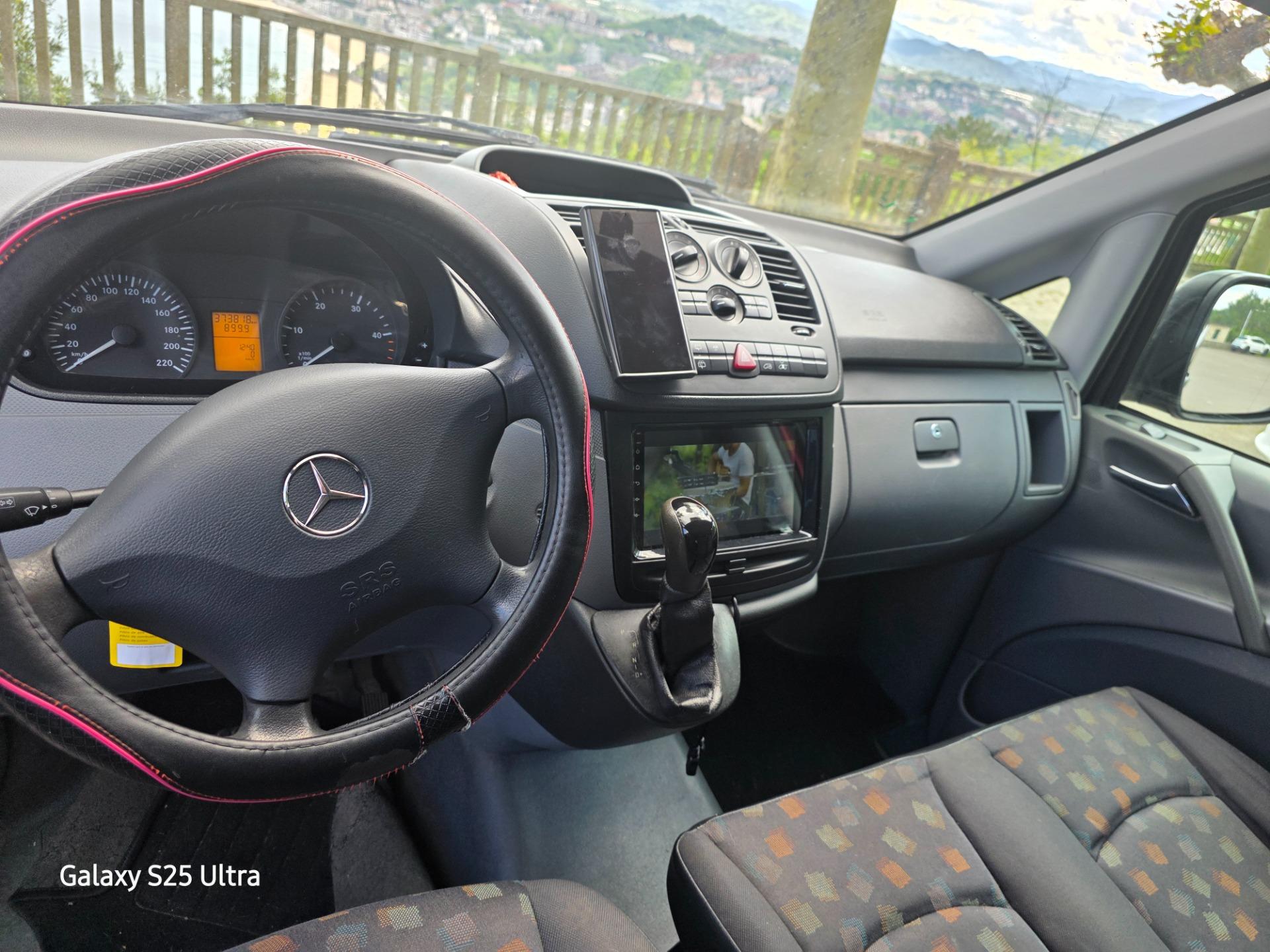 Foto 8 de cambio mercedes vito 3v6 automática 204cv diésel 9.plazas camperizada por moto bmv xr1000 gs1200 