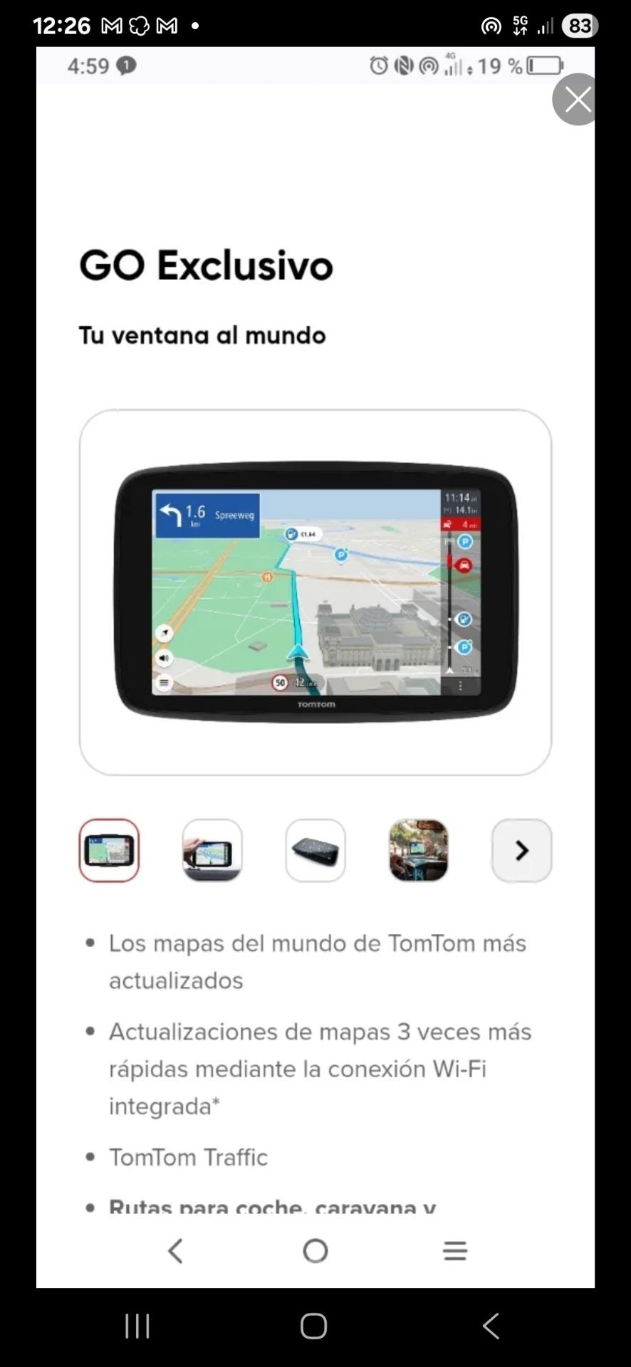 Foto de Tom tom go esclusive