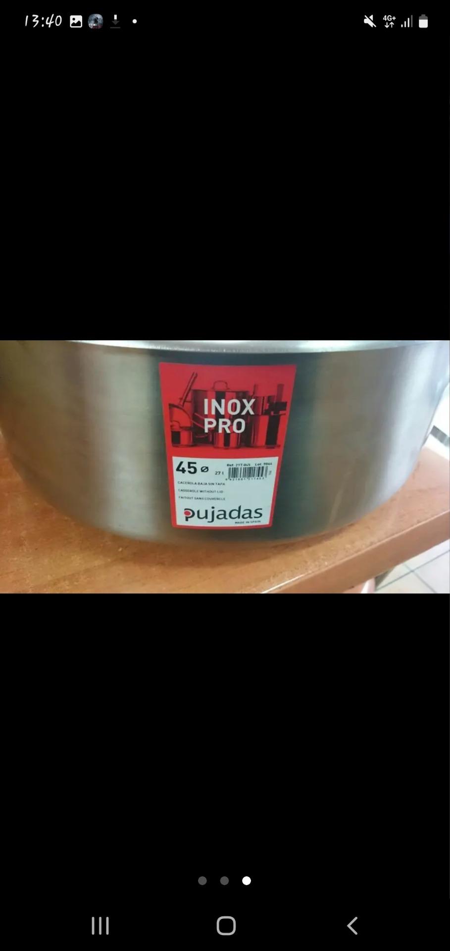 Foto de cacerola baja industrial