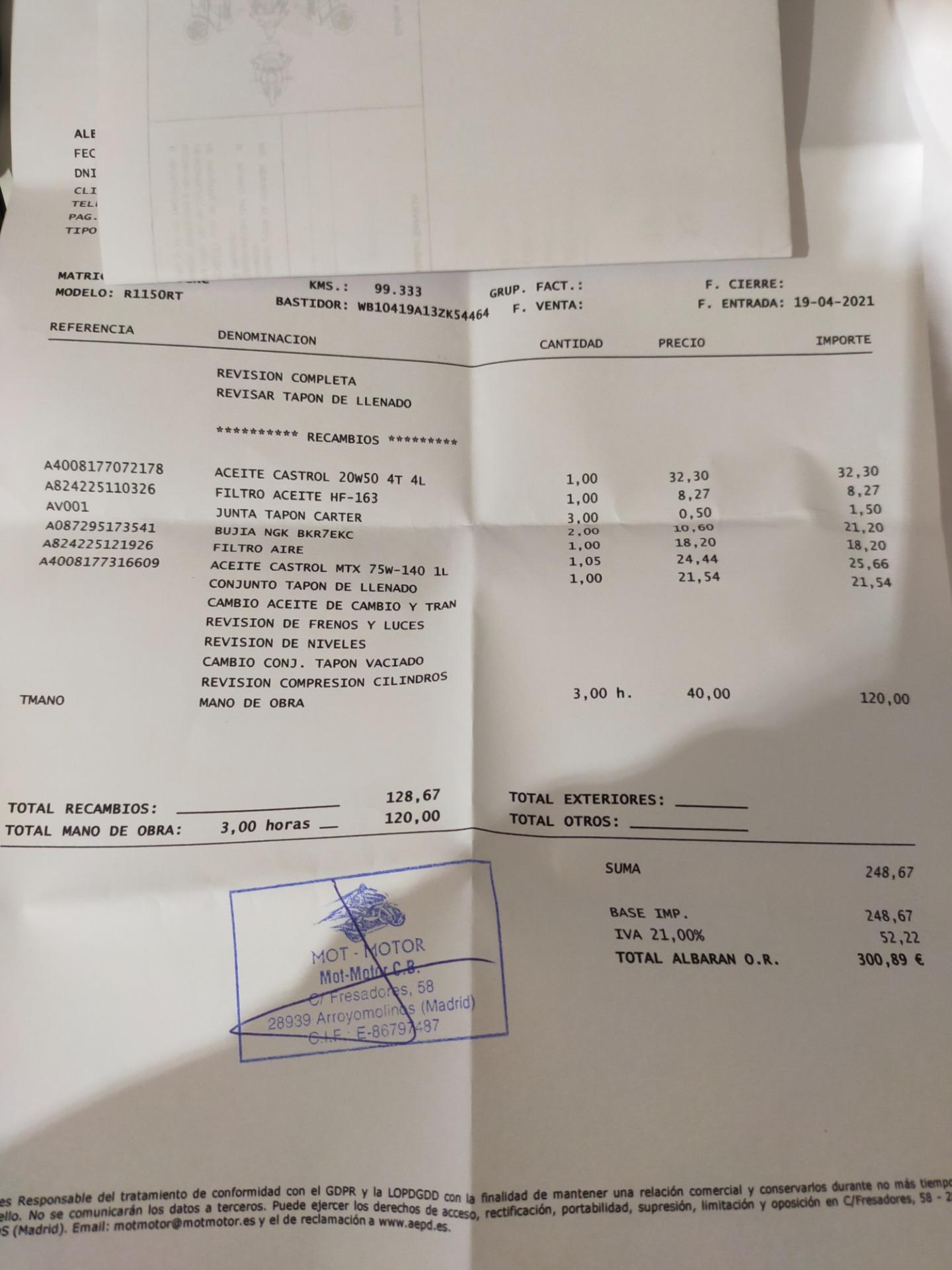 Foto 3 de BMW Rt1150