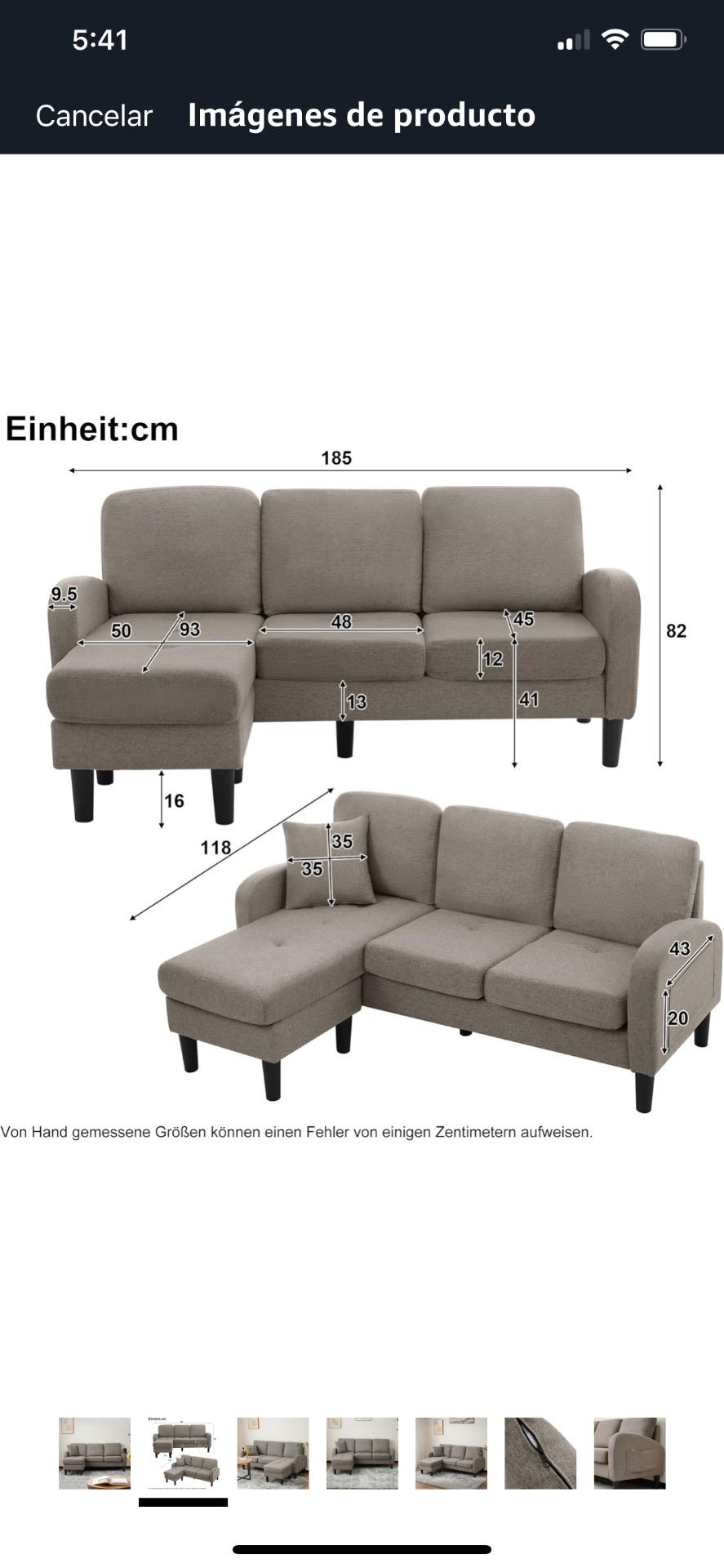 Foto de Sofa Chaise Longue