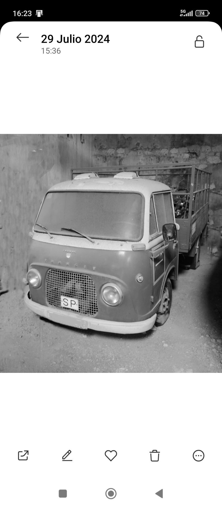 Foto de Ford taunus Transit año 1965 