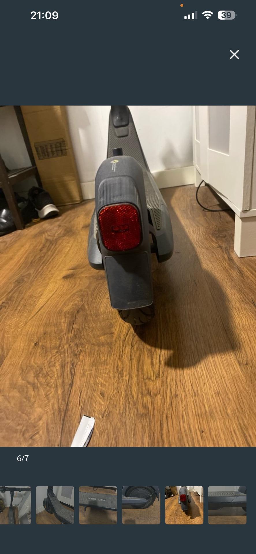 Foto 5 de Patinete eléctrico ninebot e2 Pro 