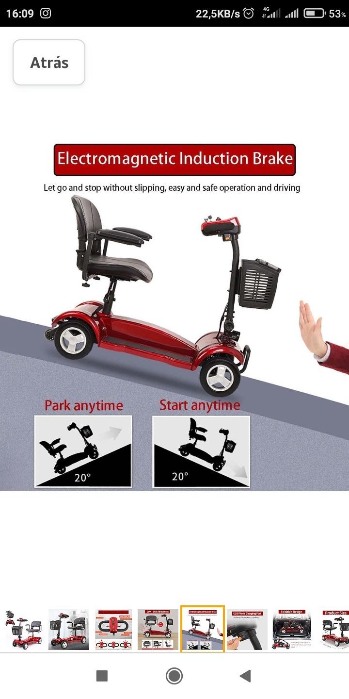 Foto 4 de Cuadriciclo eléctrico plegable 