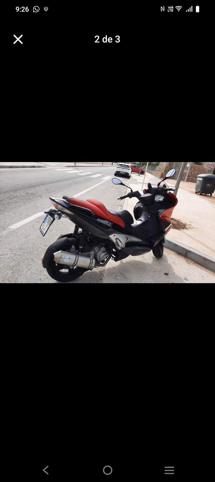 Foto 4 de Gilera Nexus 250 2007