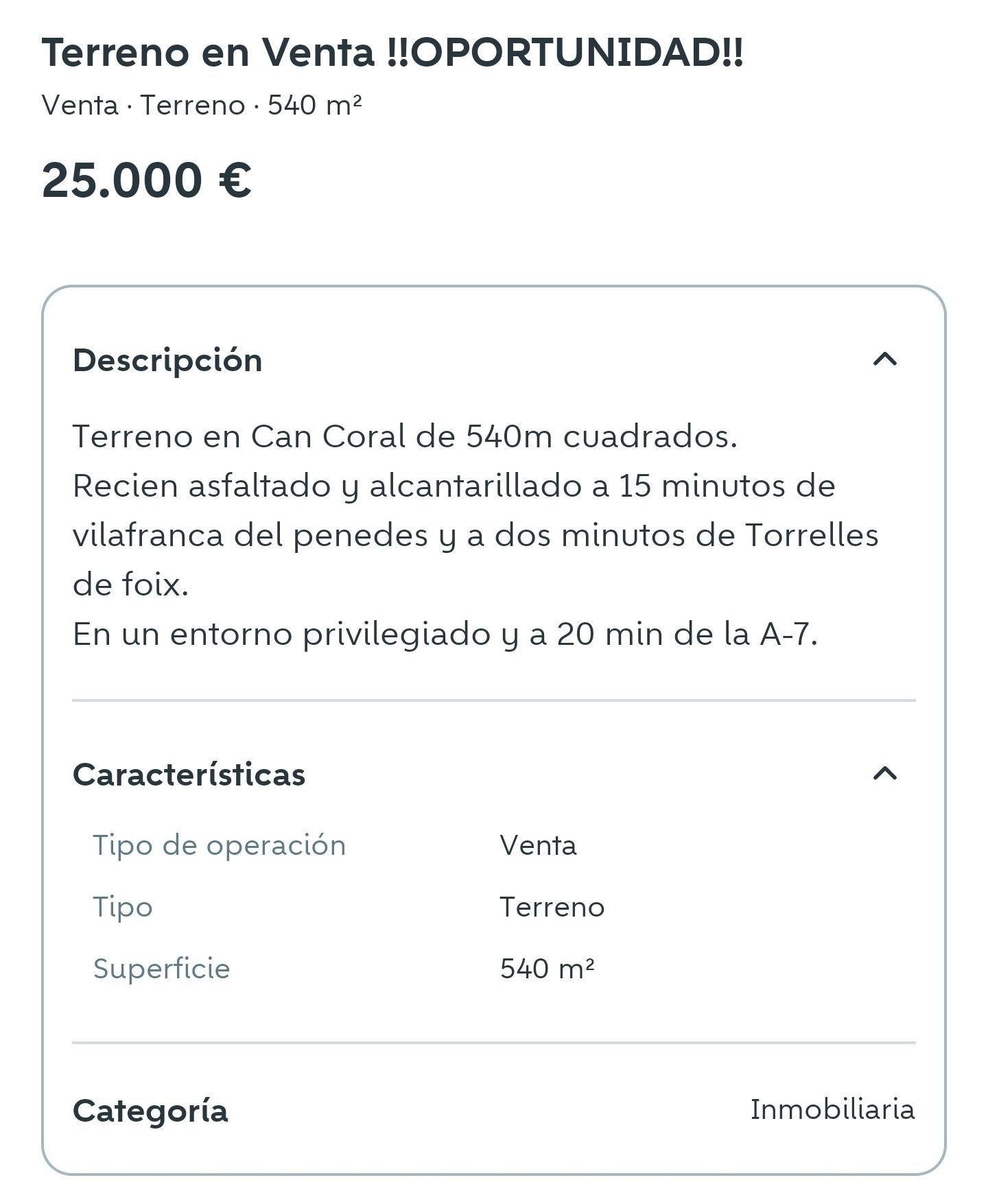 Foto 4 de Terreno Vilafranca Del Penedes