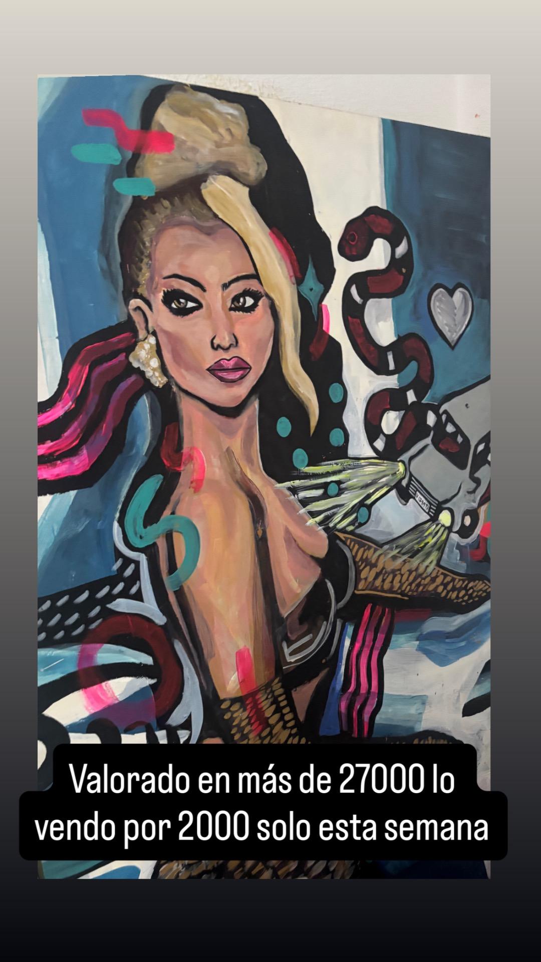 Foto de Cuadro pintor Mendoza 