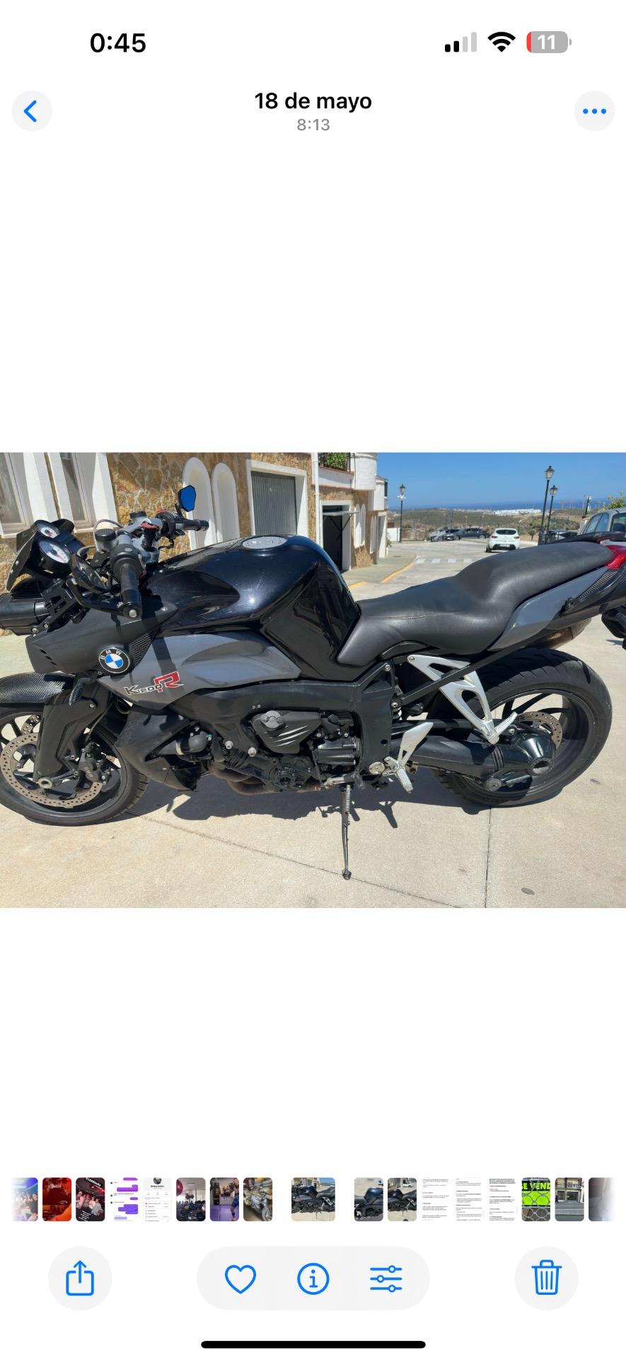 Foto de BMW k1200r
