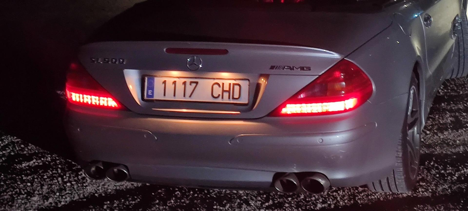 Foto 5 de Cambio SL 500 pack AMG con GLP etiqueta eco