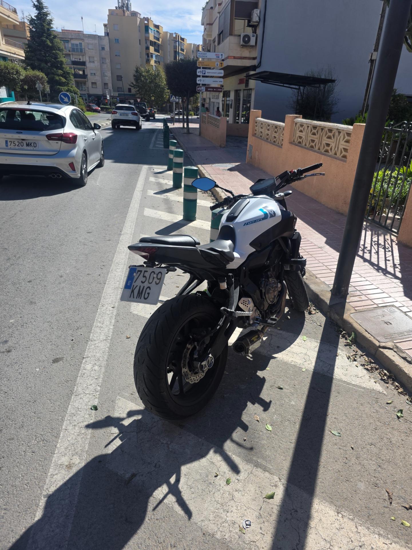 Foto de Yamaha mt07 2018