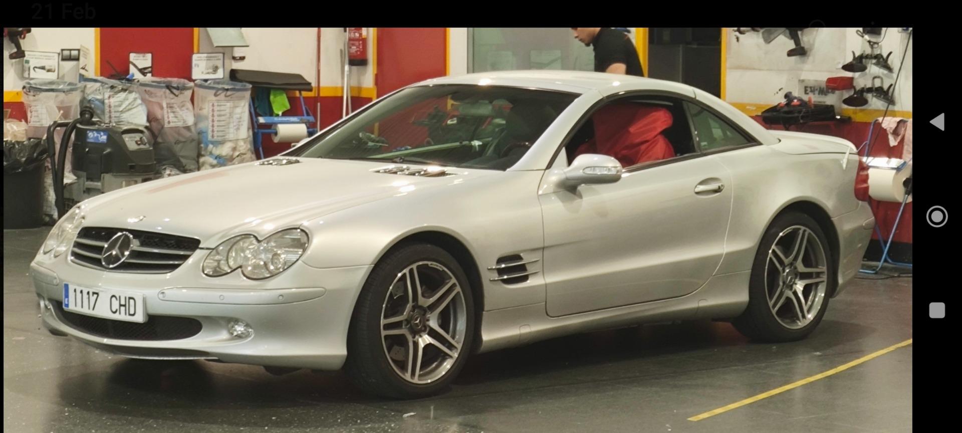 Foto 4 de Cambio SL 500 pack AMG con GLP etiqueta eco