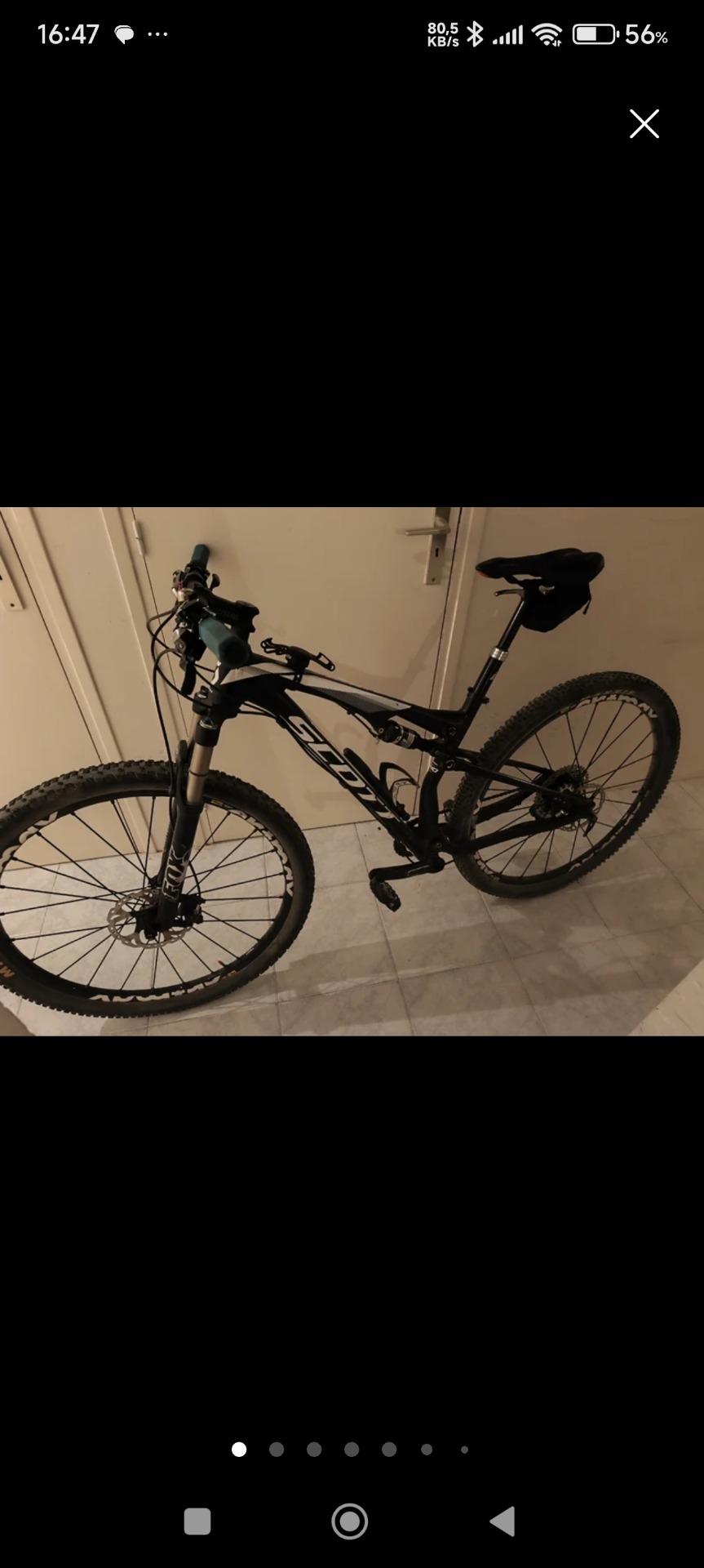 Foto de Btt 29" doble suspension