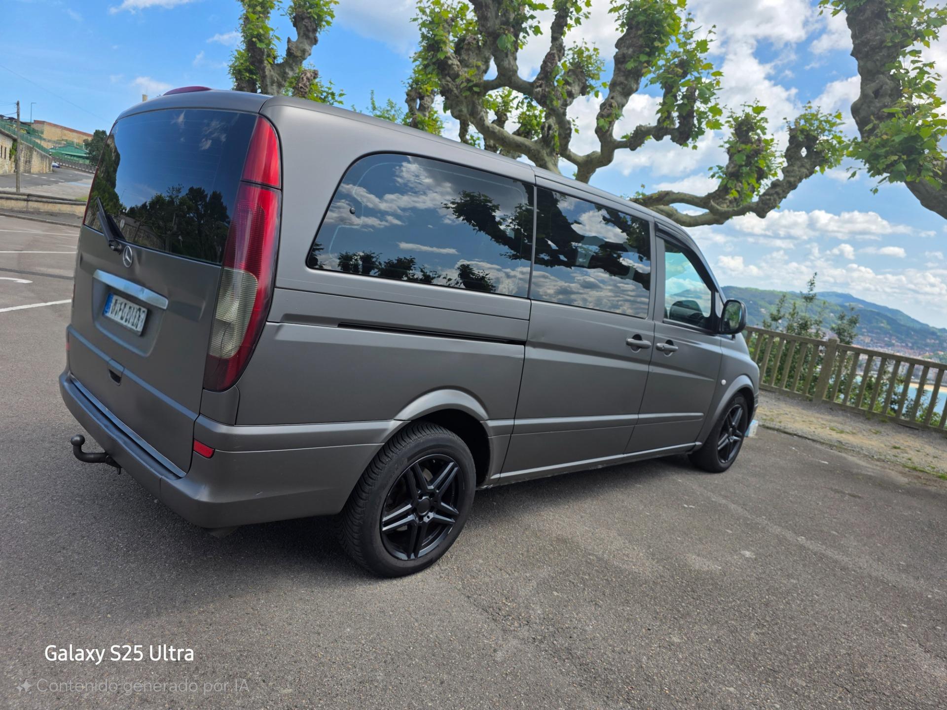 Foto 6 de cambio mercedes vito 3v6 automática 204cv diésel 9.plazas camperizada por moto bmv xr1000 gs1200 