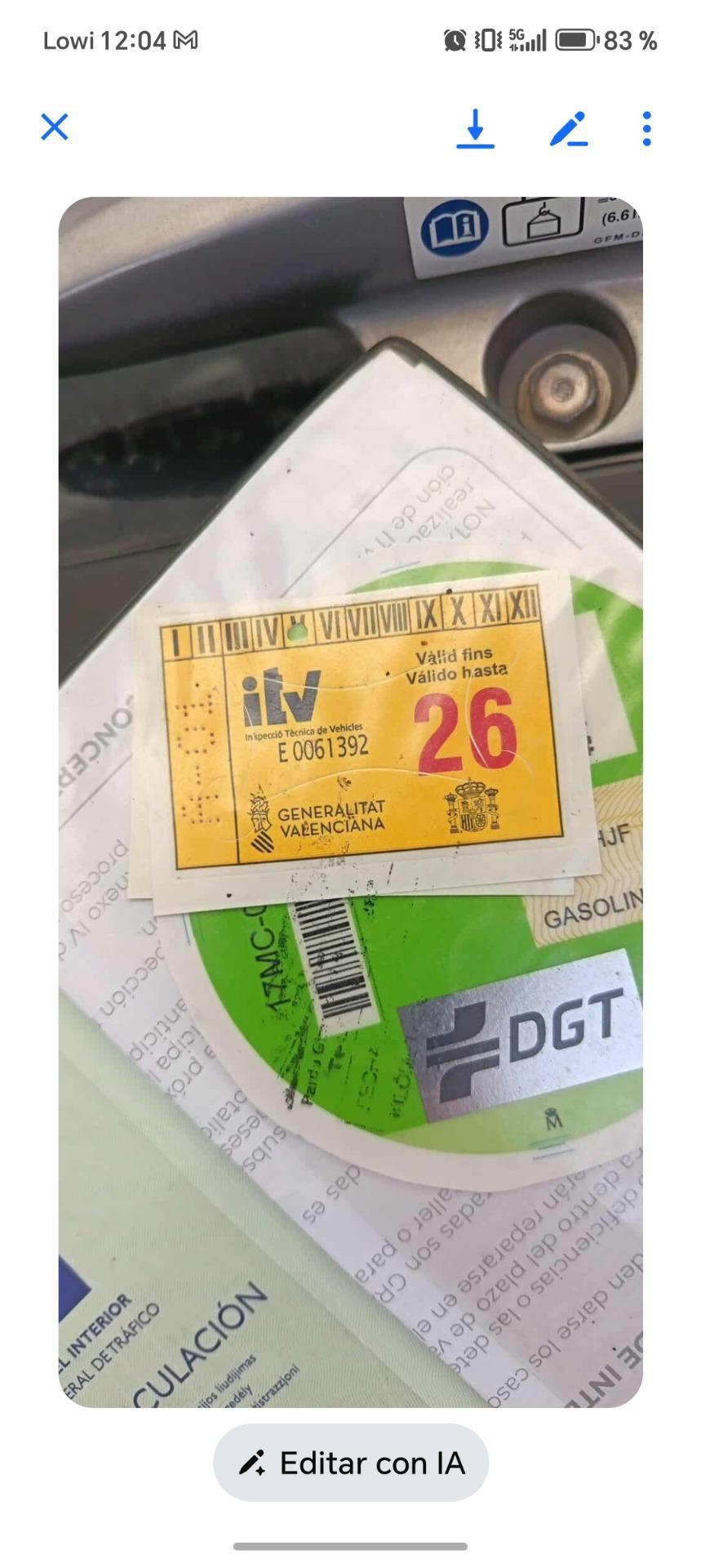 Foto 4 de Honda visión 110cc