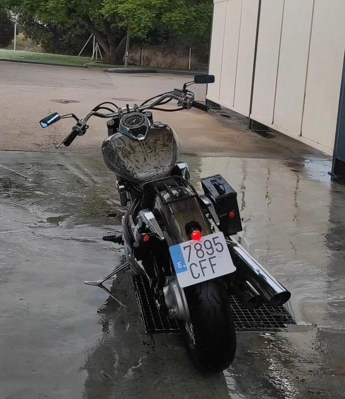 Foto de Bobber chopper suzuki intruder 