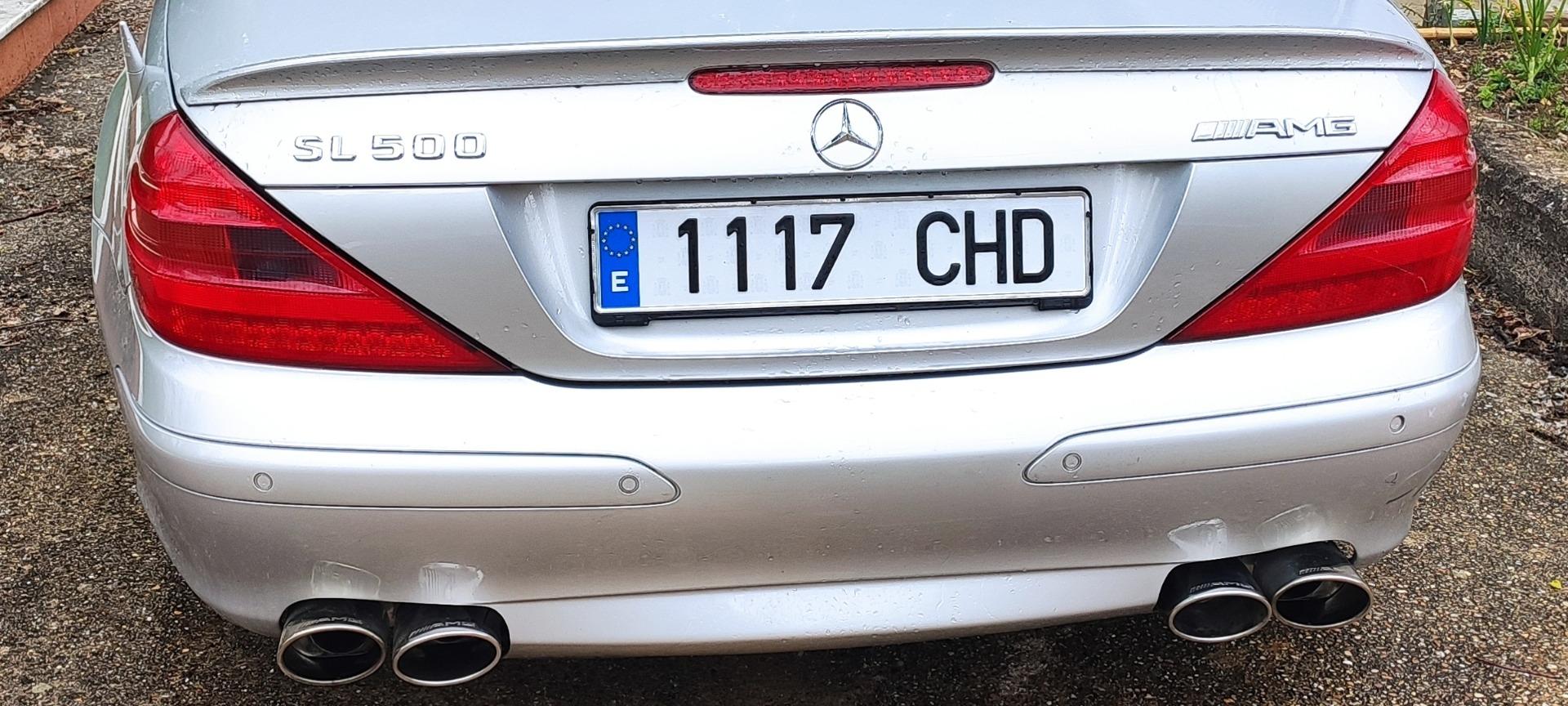 Foto 2 de Cambio SL 500 pack AMG con GLP etiqueta eco