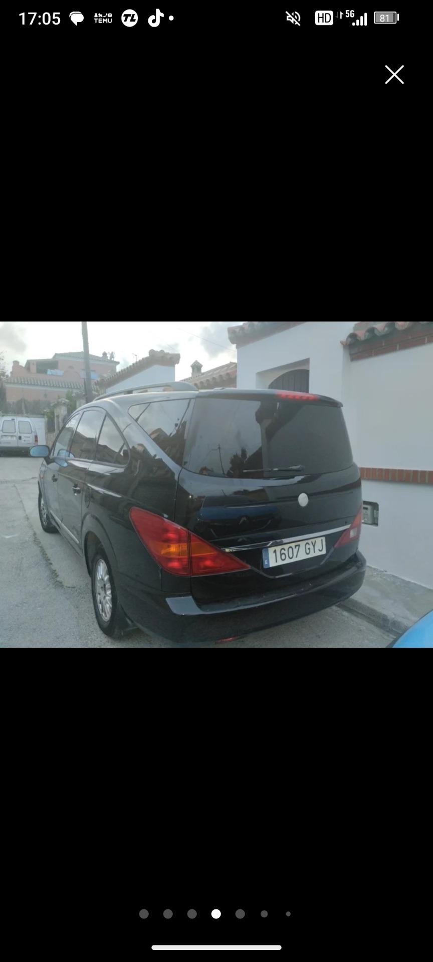 Foto de Cambio SsangYong rodium por vehículo más pequeño