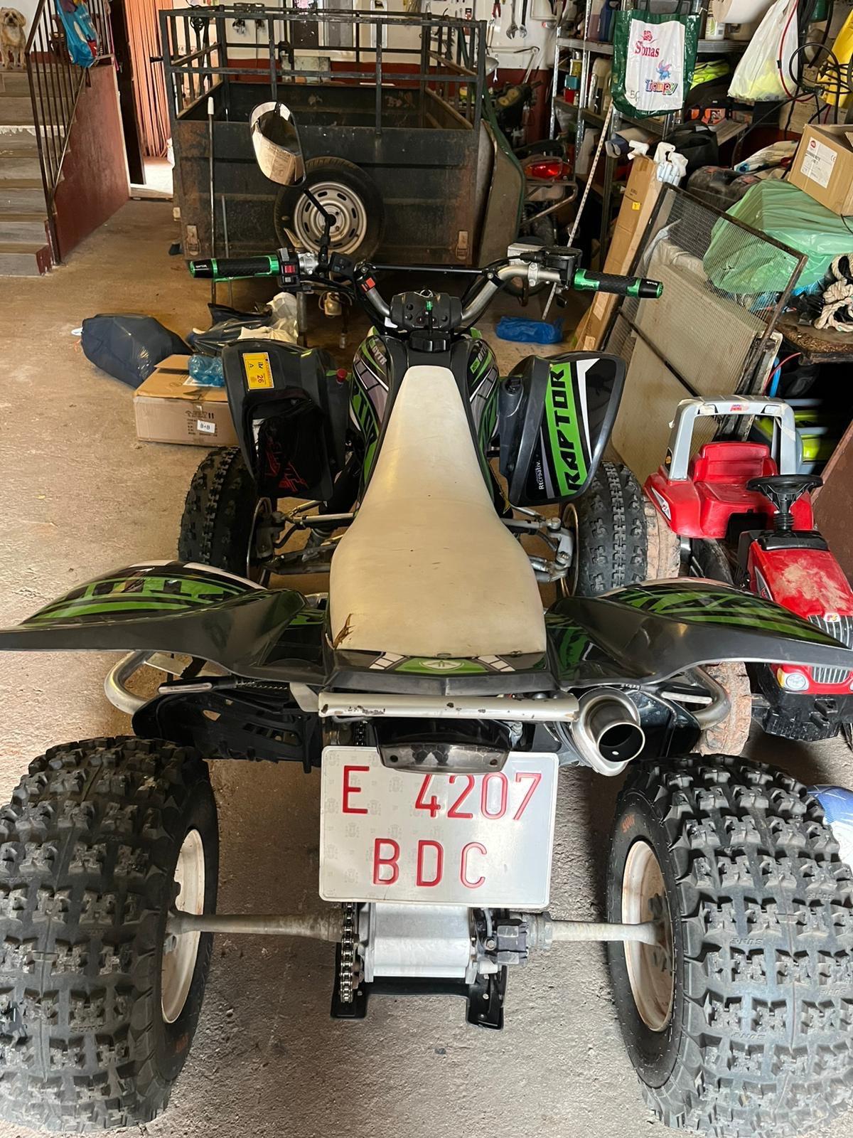 Foto de Quad Yamaha raptor 660r