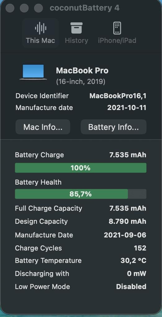 Foto 2 de MacBook Pro A2141 500GB 16GB RAM