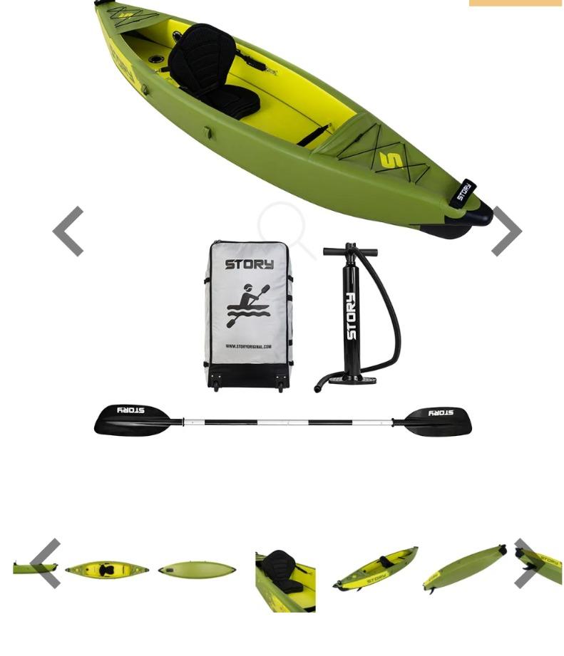 Foto 3 de Kayak 1 pers Story Division.Full Drop Stitch 