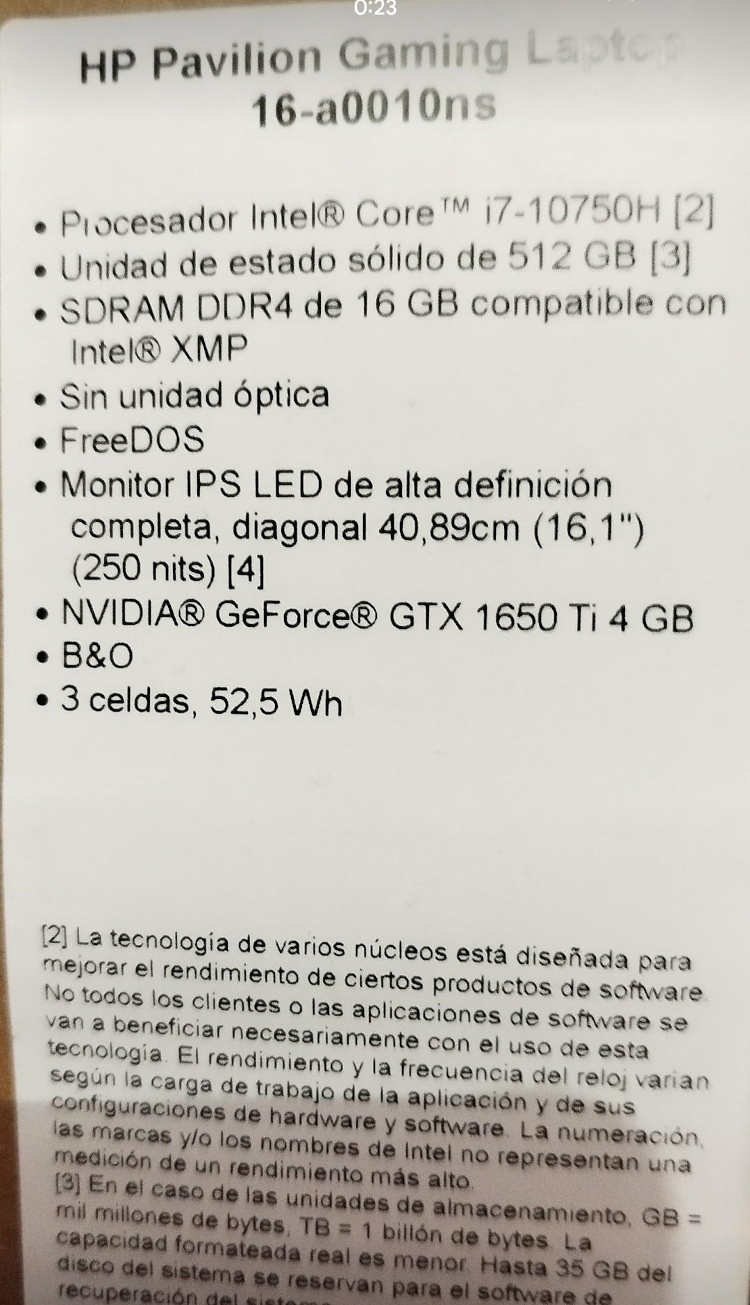 Foto 2 de HP Pavilion Gaming 16"
