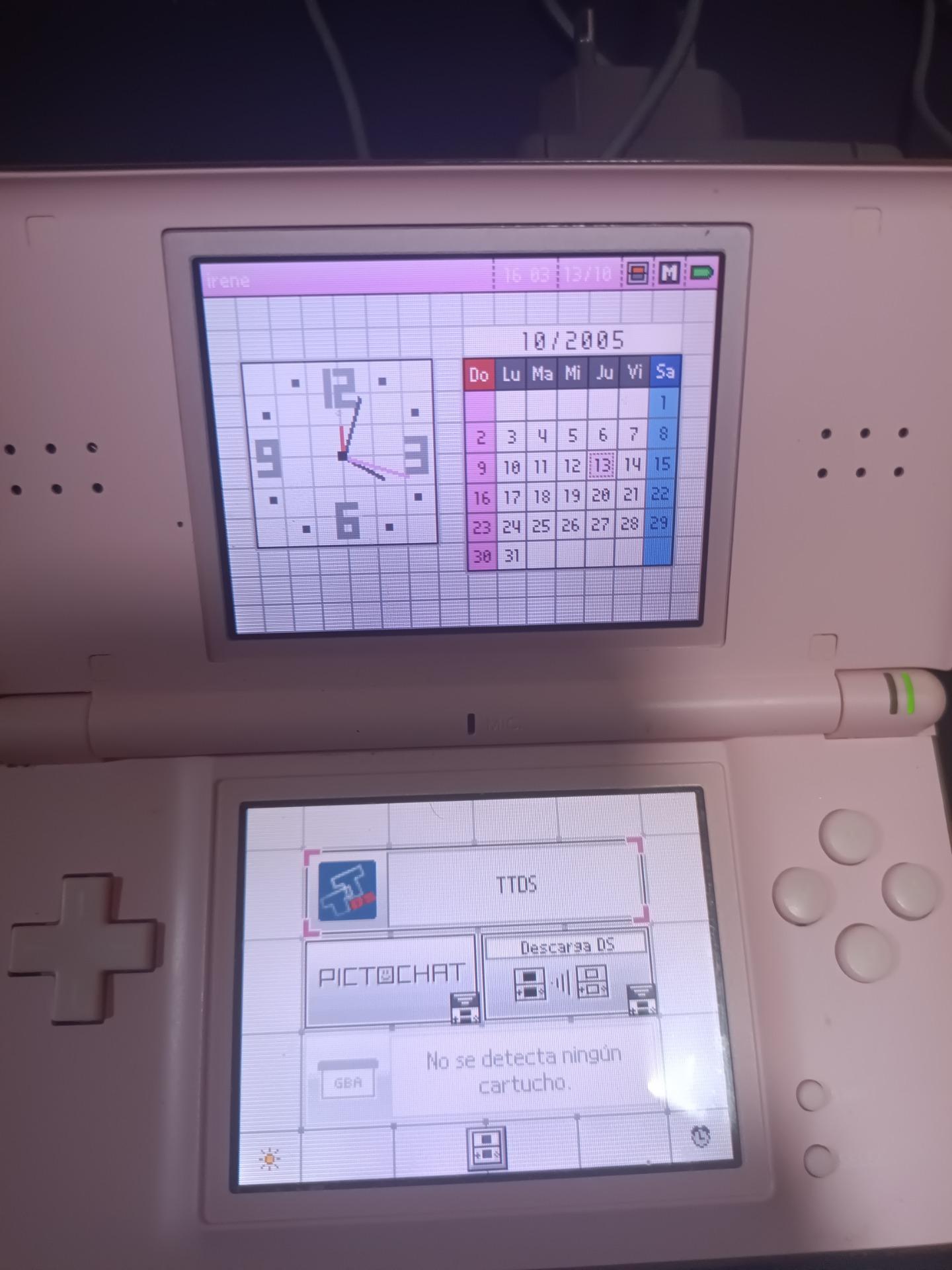 Foto 7 de Nintendo DS lite rosa + cargador y cartucho TTDS