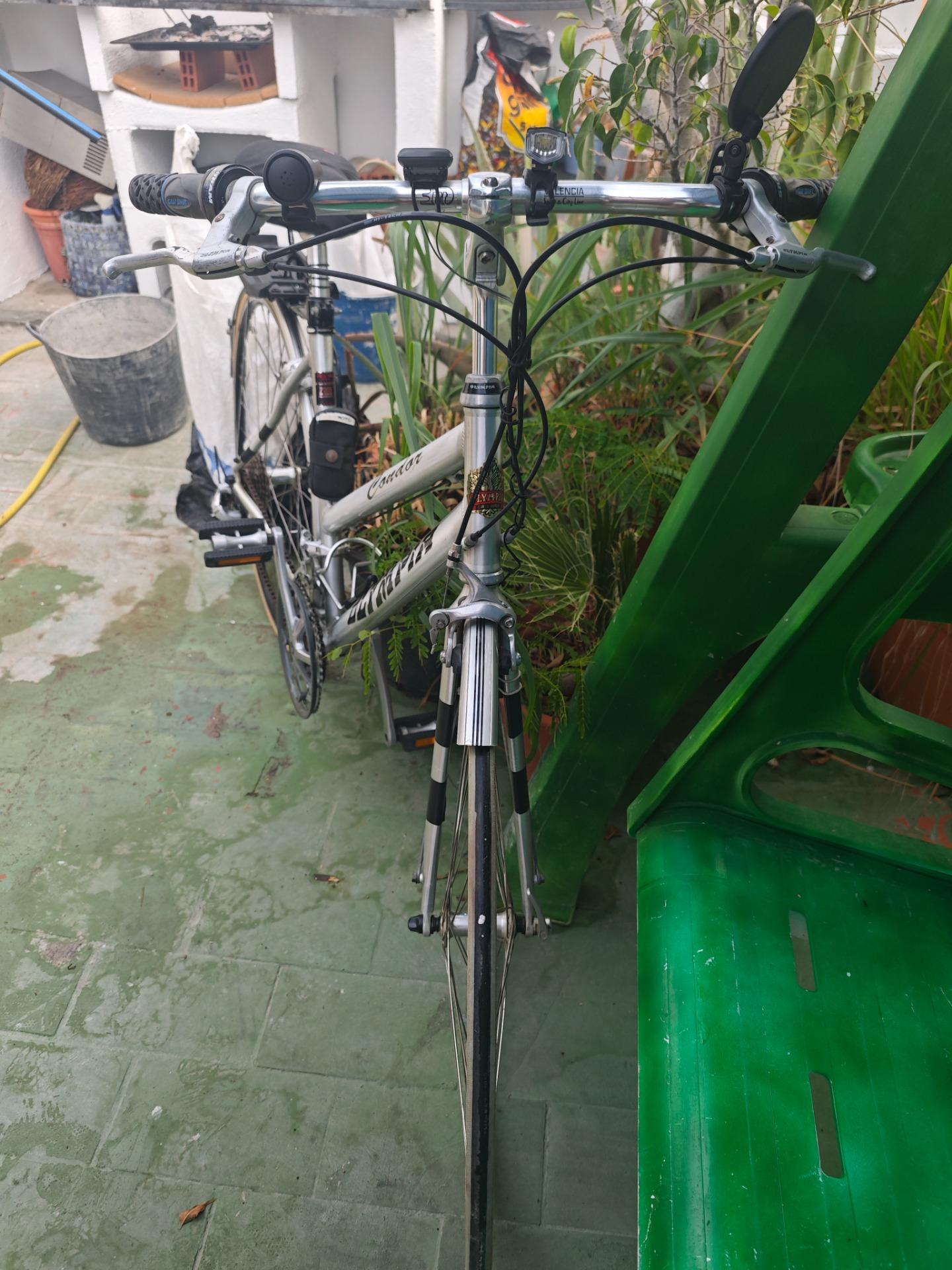 Foto de Bicicleta Olimpia de aluminio aeronautico