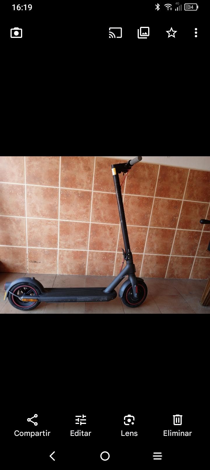 Foto 4 de Patinete Xiaomi mi 4 pro.por escooter de 50 en buen estado 