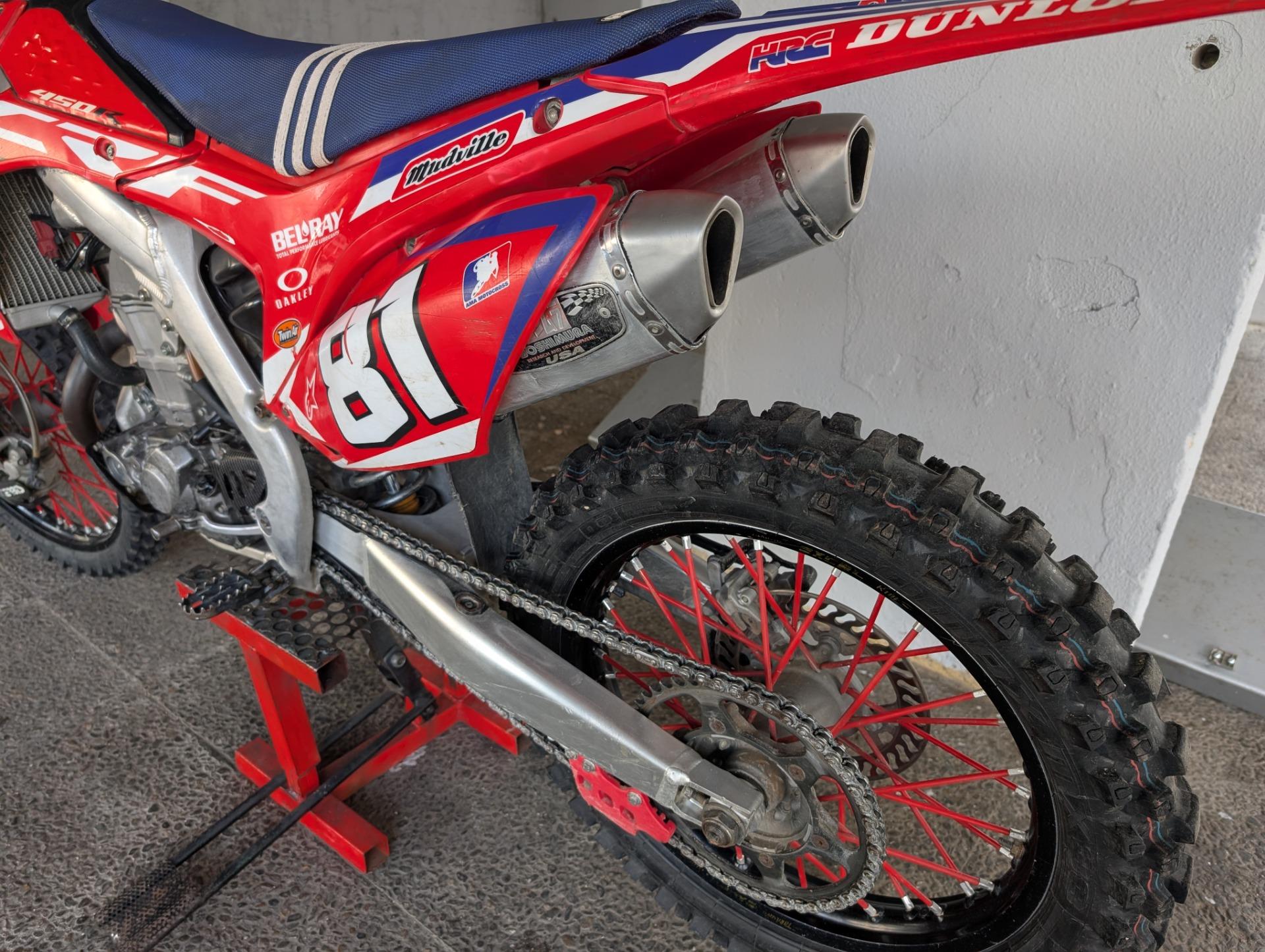 Foto 2 de Honda crf 450r 2014