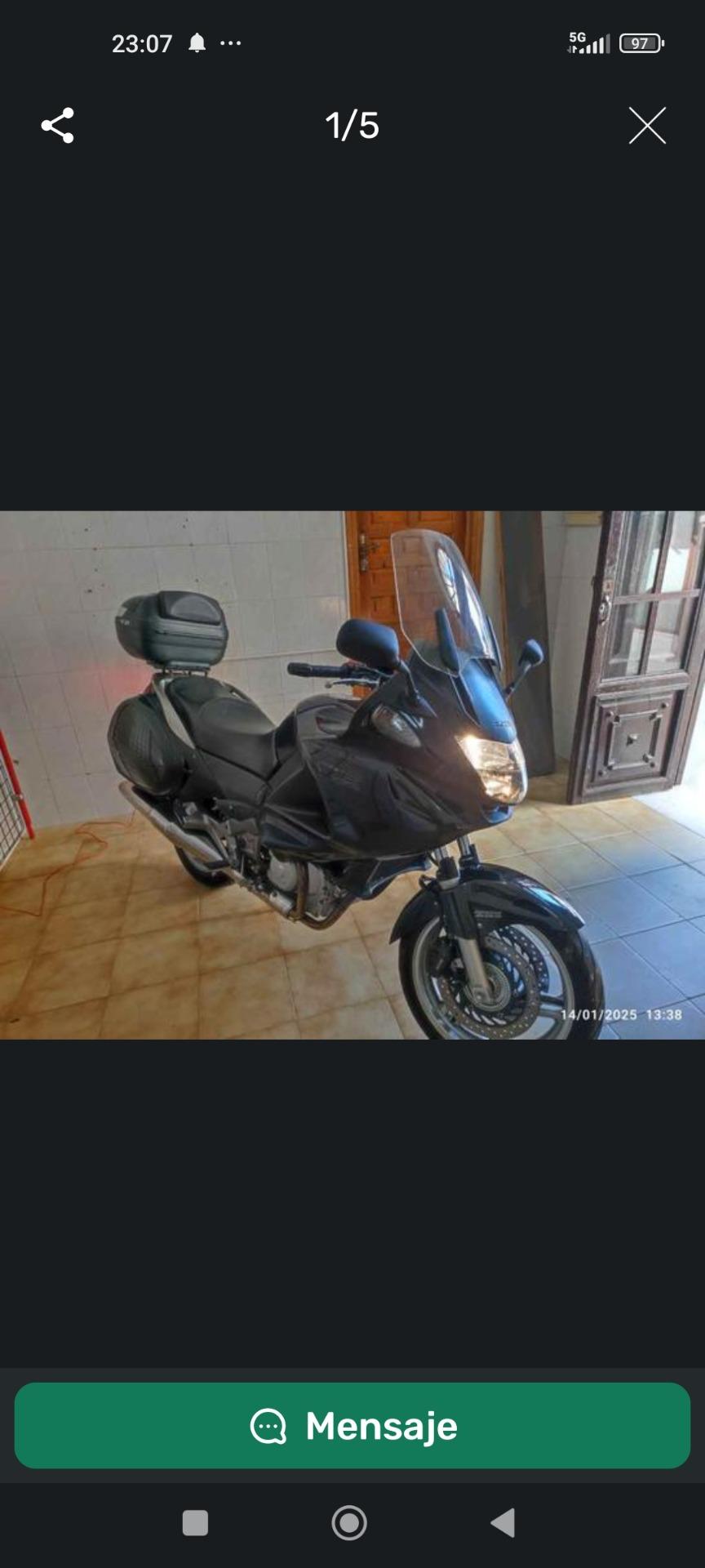 Foto 3 de Honda deuville 700abs🛵