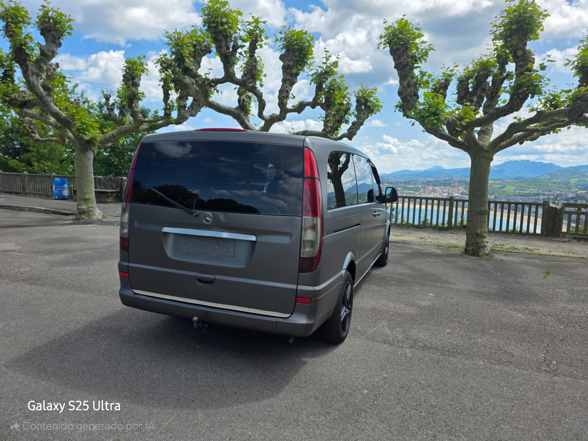 Foto 3 de cambio mercedes vito 3v6 automática 204cv diésel 9.plazas camperizada por moto bmv xr1000 gs1200 