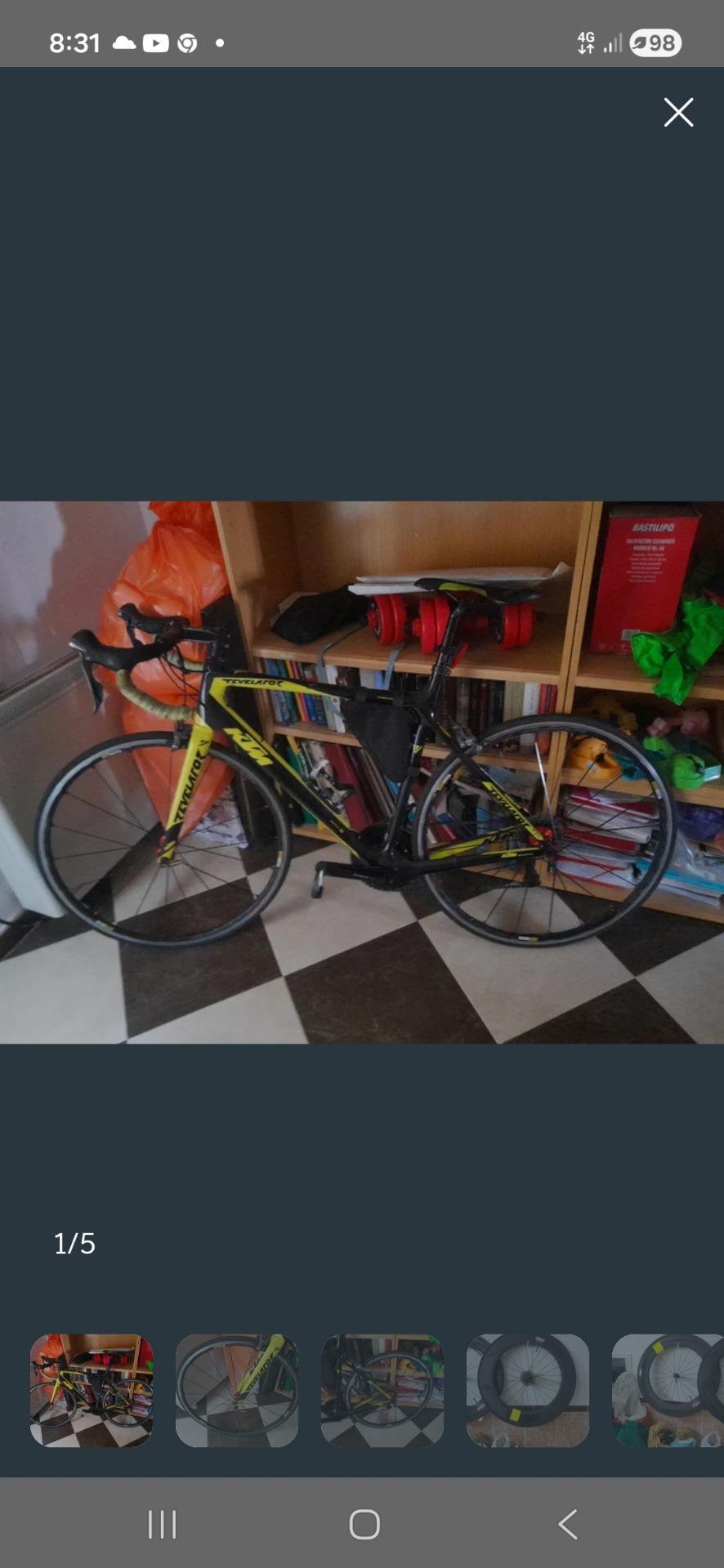 Foto 5 de Bici de carbono 