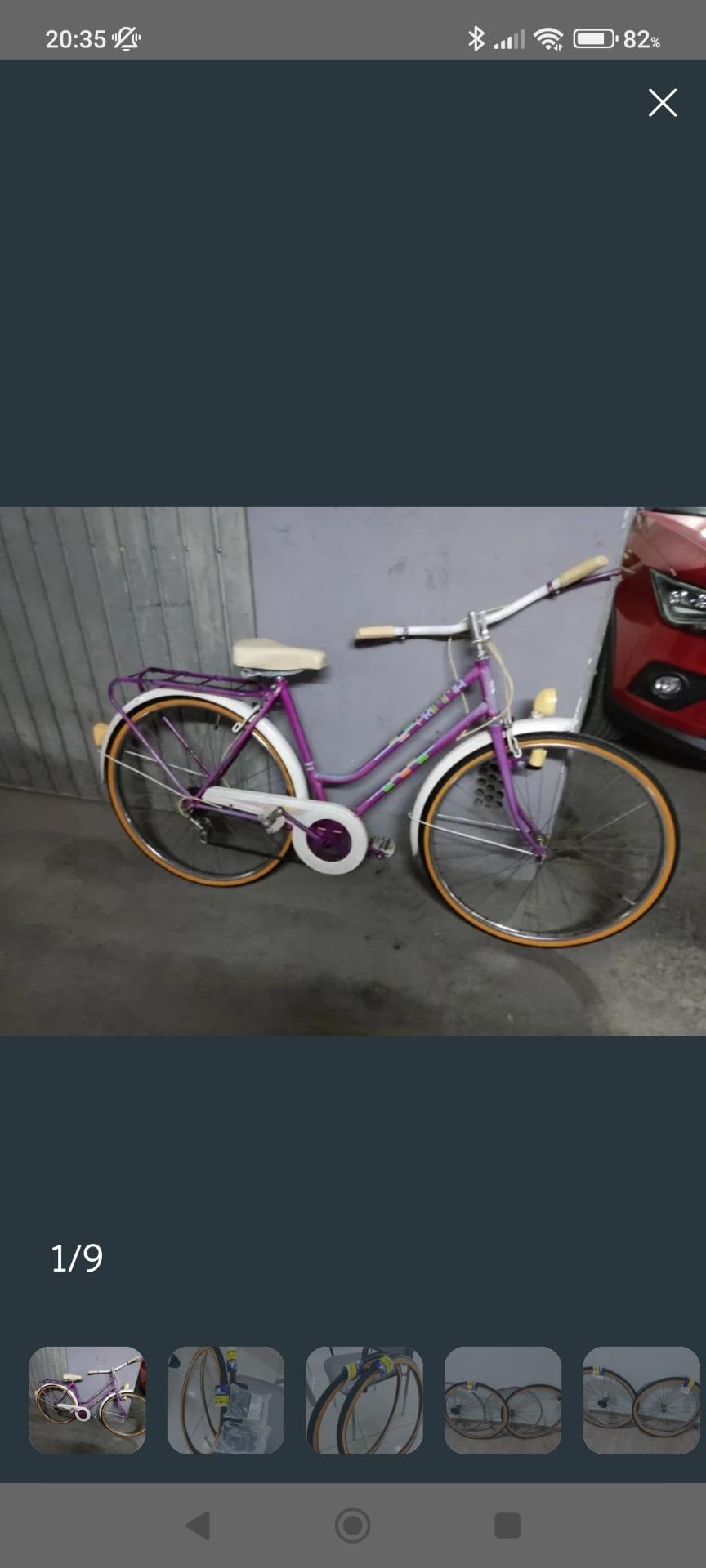 Foto 4 de Cambio está bicicleta GAC , primavera,, total mente restaurada y de coleccionista, cambio porMovilne