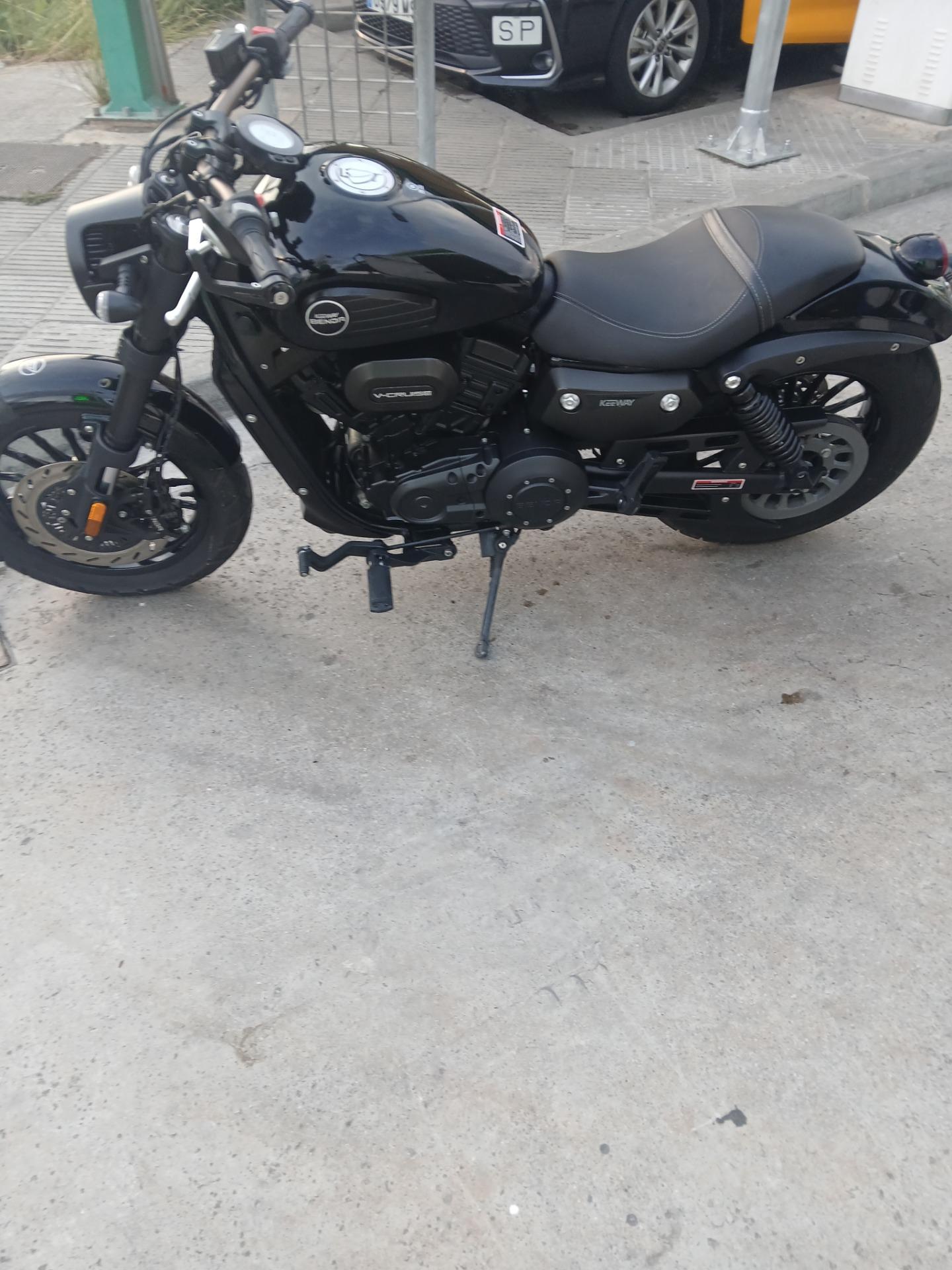 Foto 8 de Una moto Keeway Benda V-cruiser 