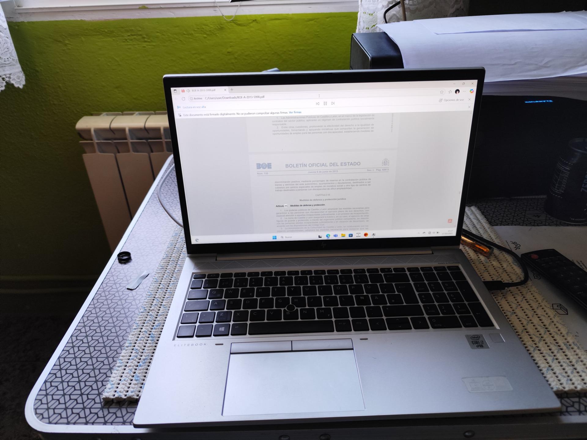 Foto 2 de Cambio pc portatil , por smart gyro dual o con dos motores