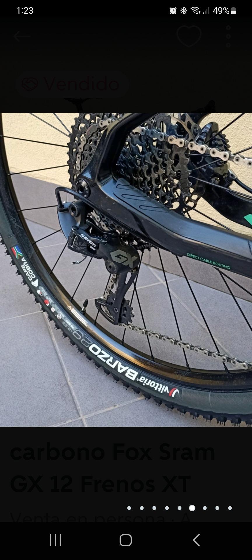 Foto 2 de Orbea oiz m30 carbono y una trek aluminio 