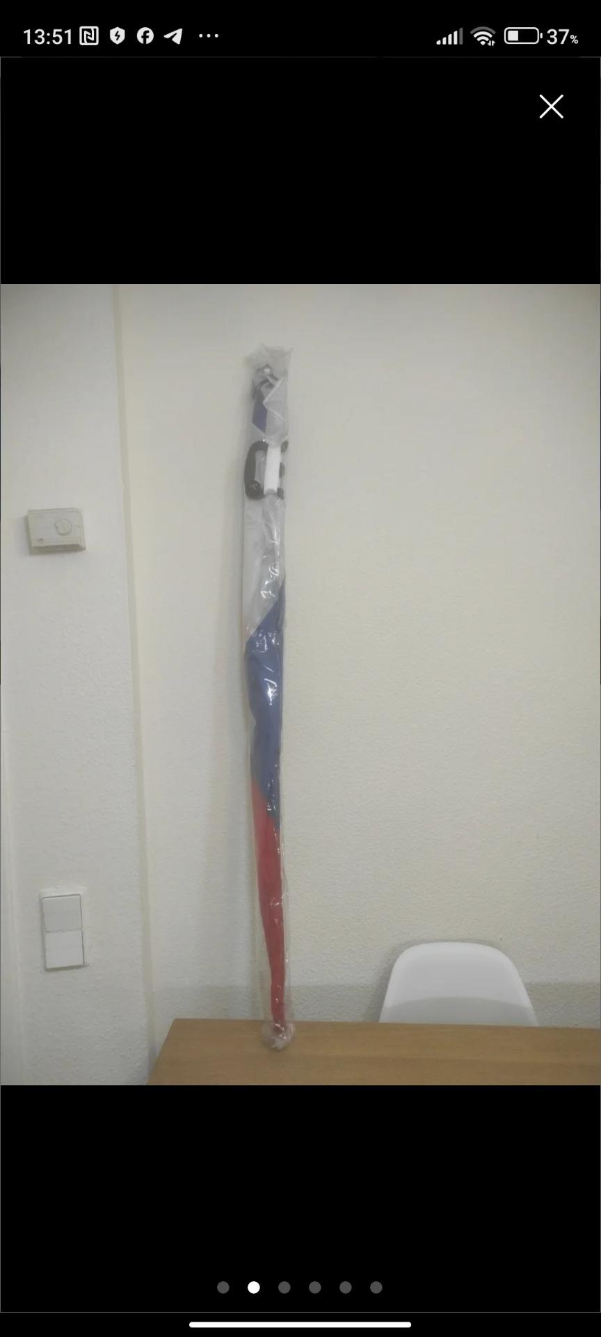 Foto 4 de Un cometa con luces led.