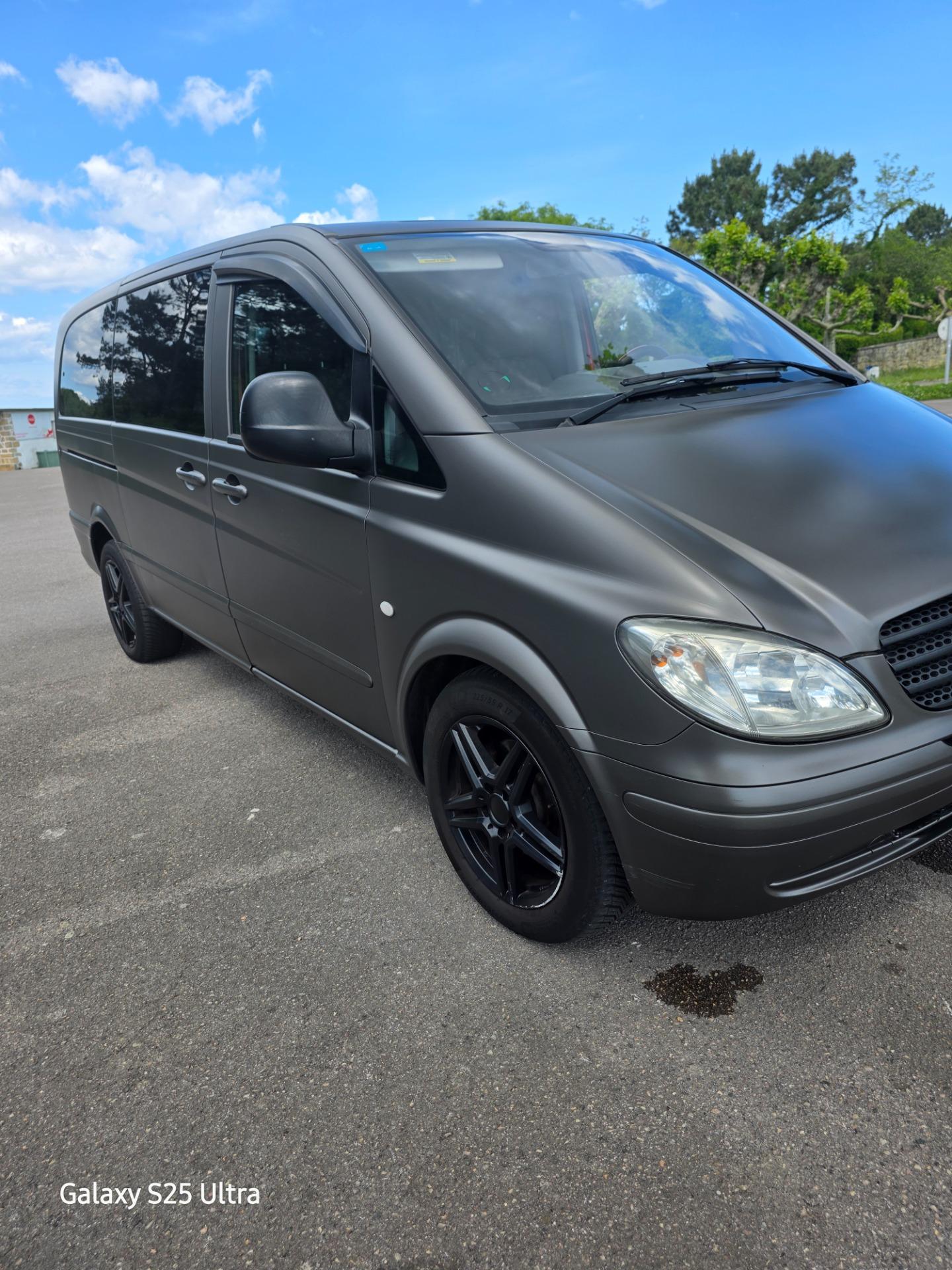 Foto 4 de cambio mercedes vito 3v6 automática 204cv diésel 9.plazas camperizada por moto bmv xr1000 gs1200 