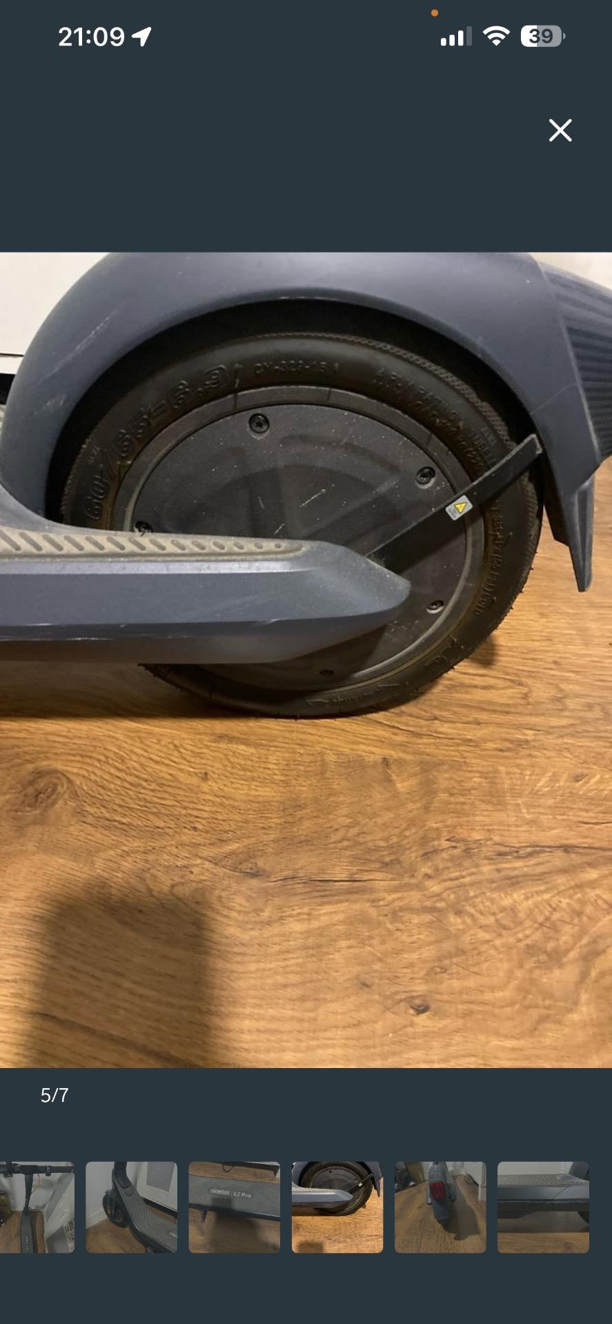 Foto 6 de Patinete eléctrico ninebot e2 Pro 