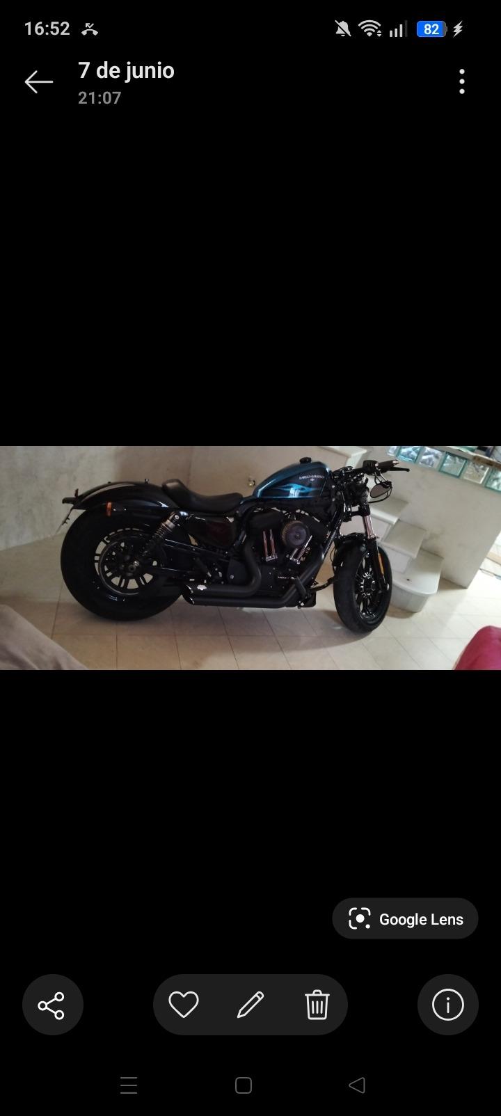 Foto 2 de Harley Davidson forty eight azul 