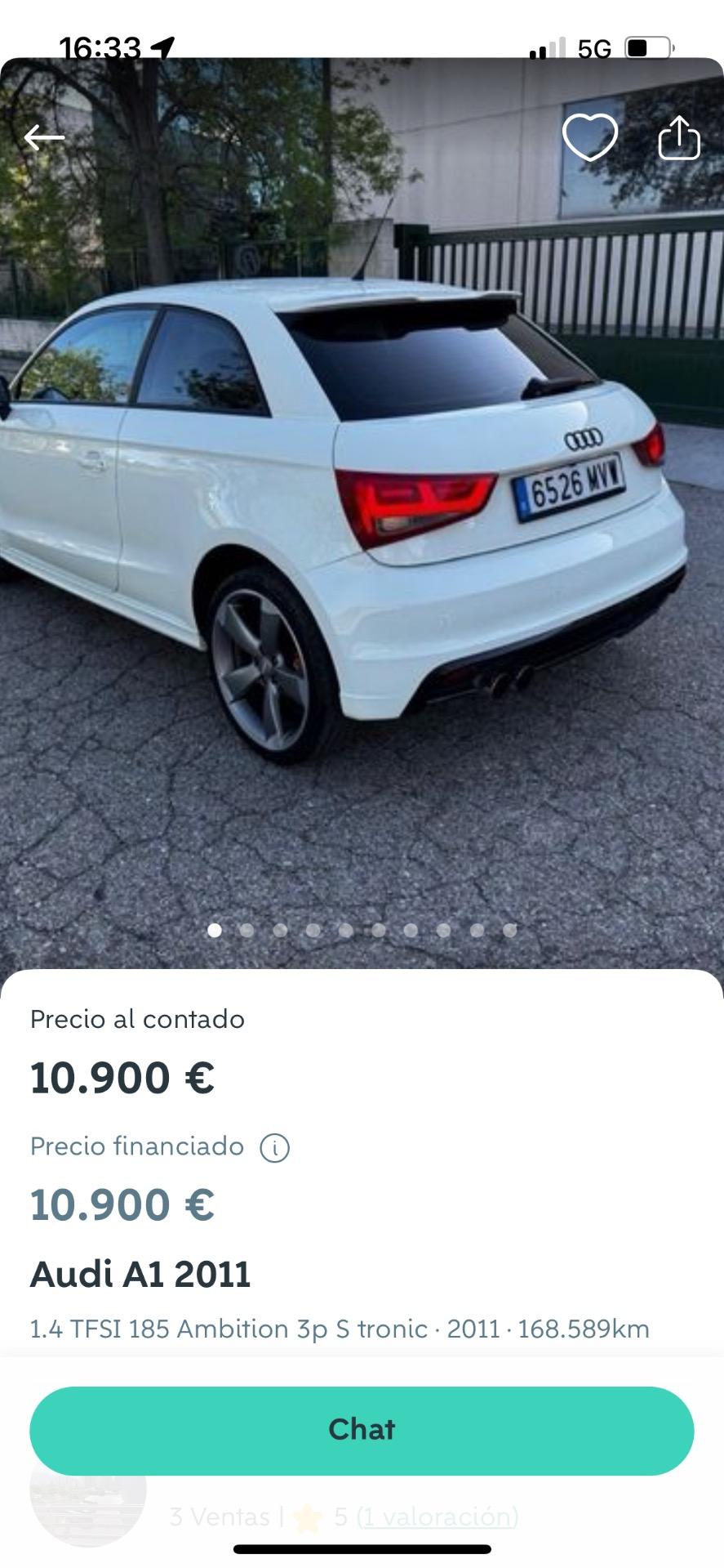 Foto 3 de Audi a1 por coche más grande 