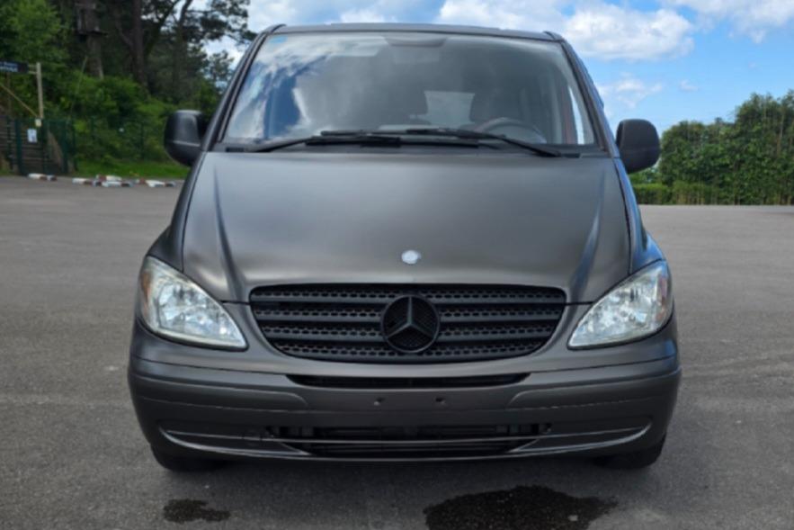 Foto de cambio mercedes vito 3v6 automática 204cv diésel 9.plazas camperizada por moto bmv xr1000 gs1200 